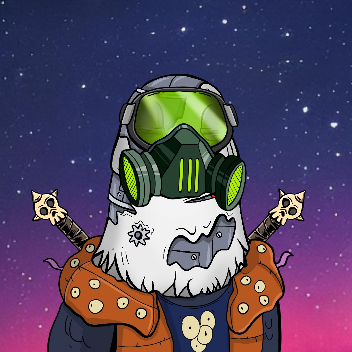 Mutant Ghetto Pigeon #188 NFT on Algorand