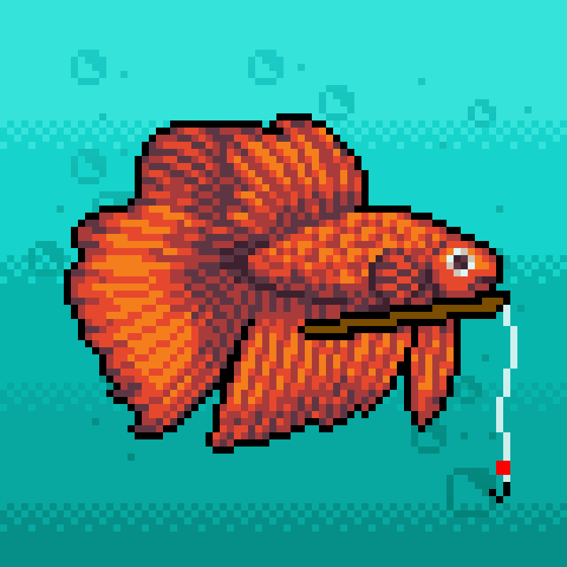 Fighting Fish #1609 NFT on Algorand