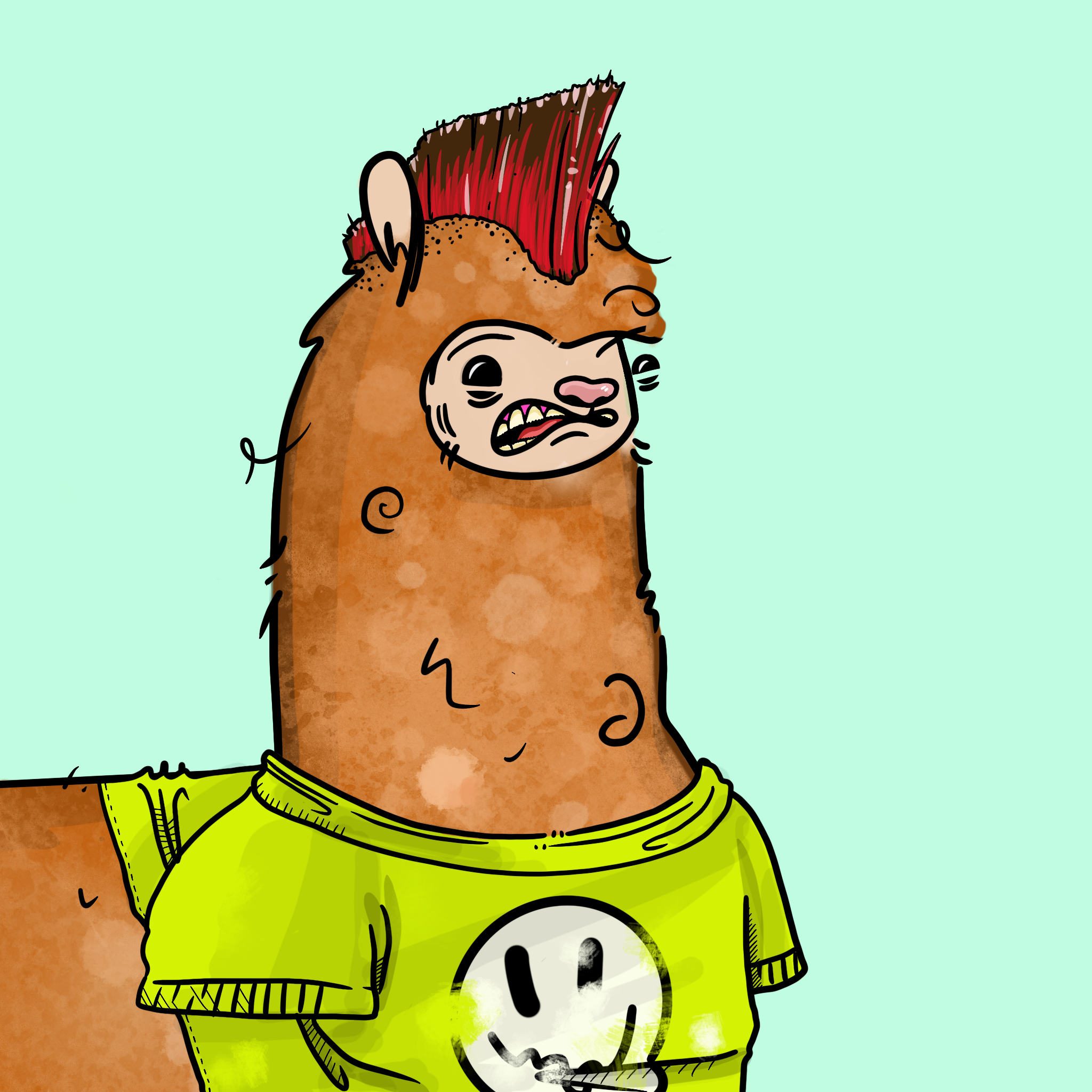 Nota Llama #4 NFT on Algorand