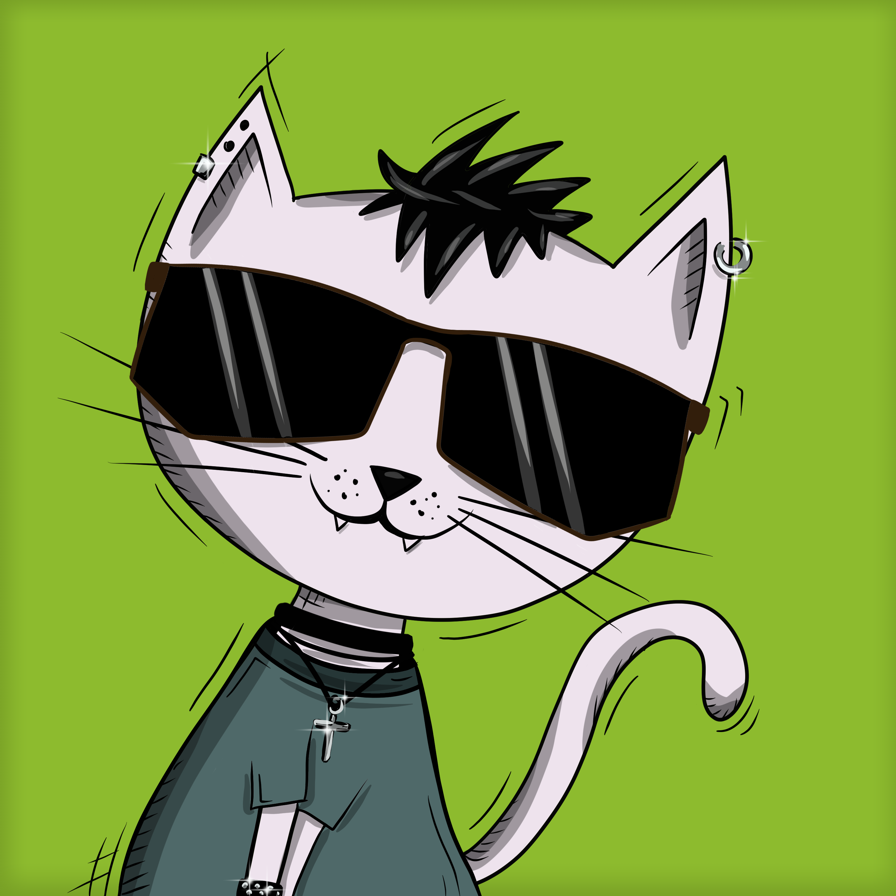 Algo Spectacular Cats #062 NFT on Algorand