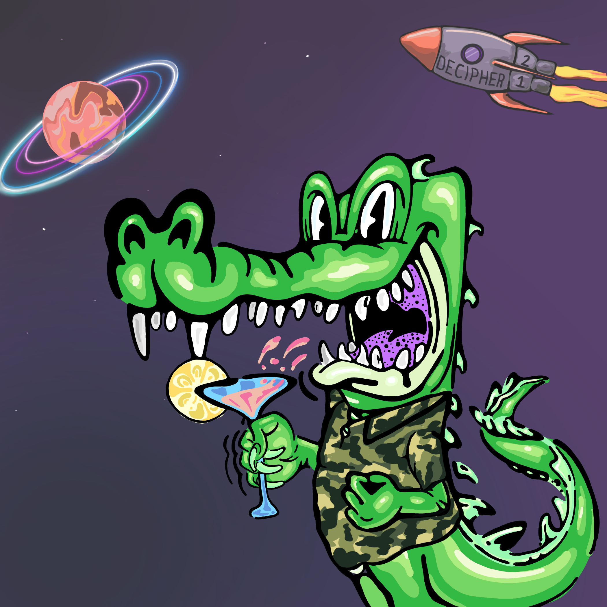 Algo Gator #547 NFT on Algorand