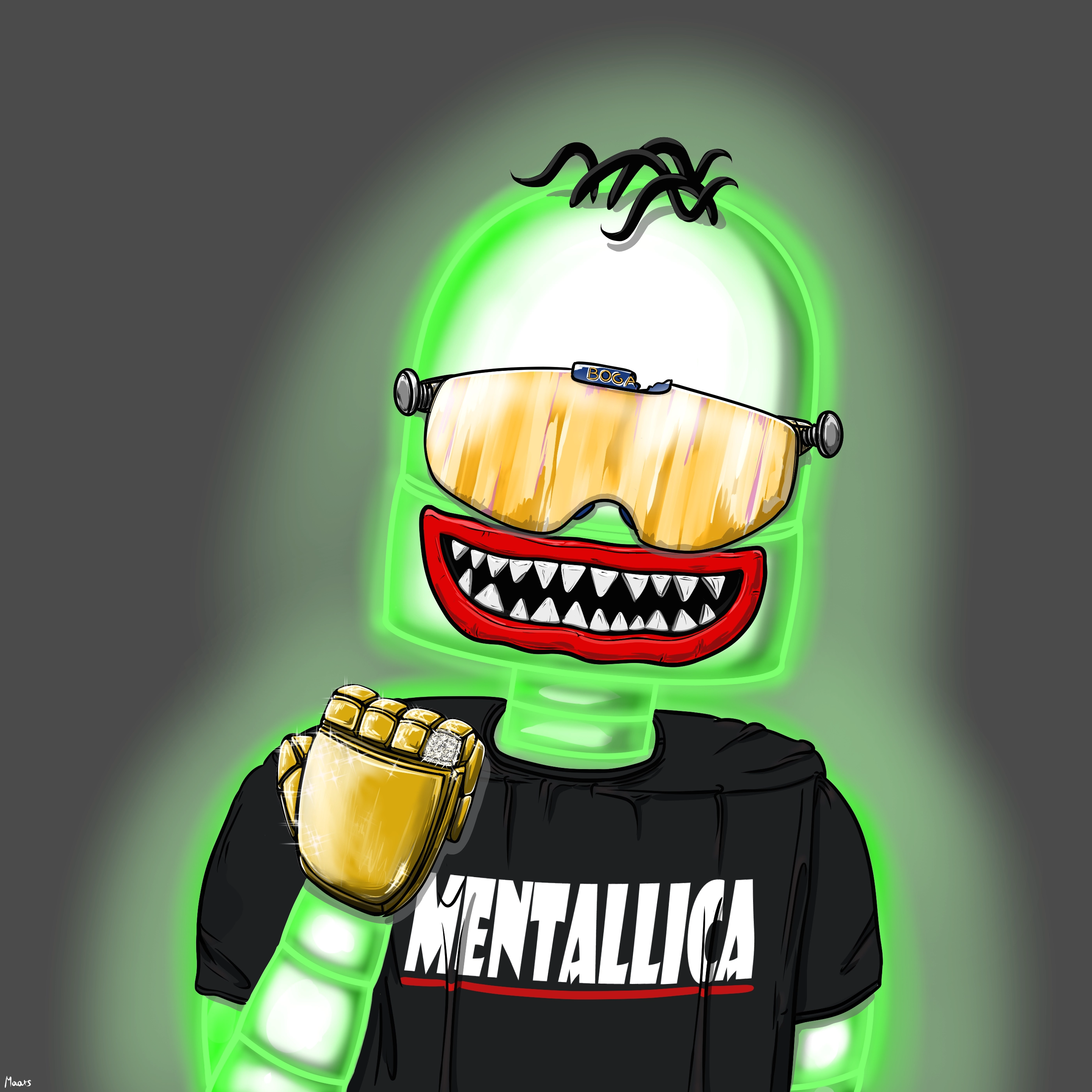 Mental Marvin #1497 NFT on Algorand