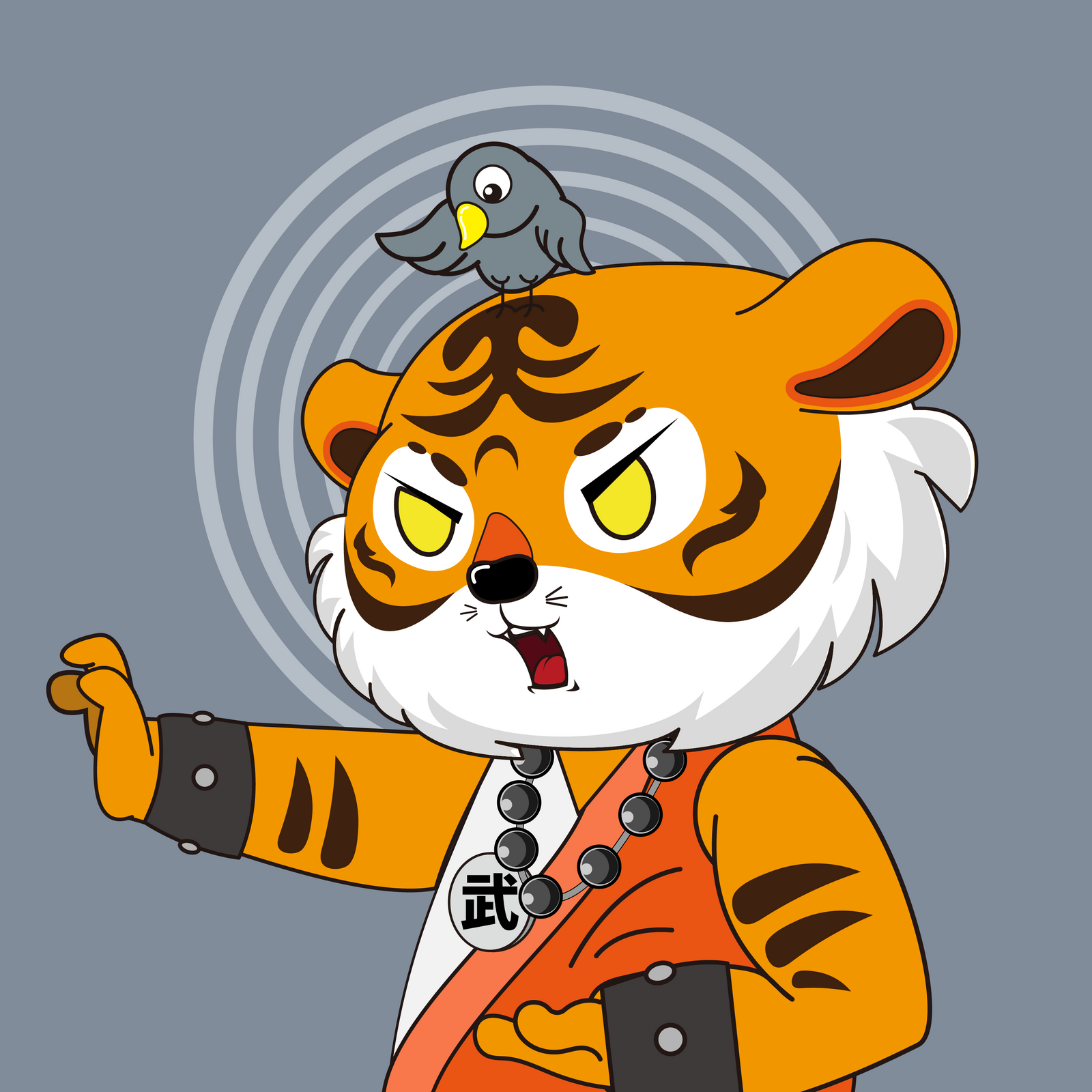 Apprentice TigerChi #188 NFT on Algorand