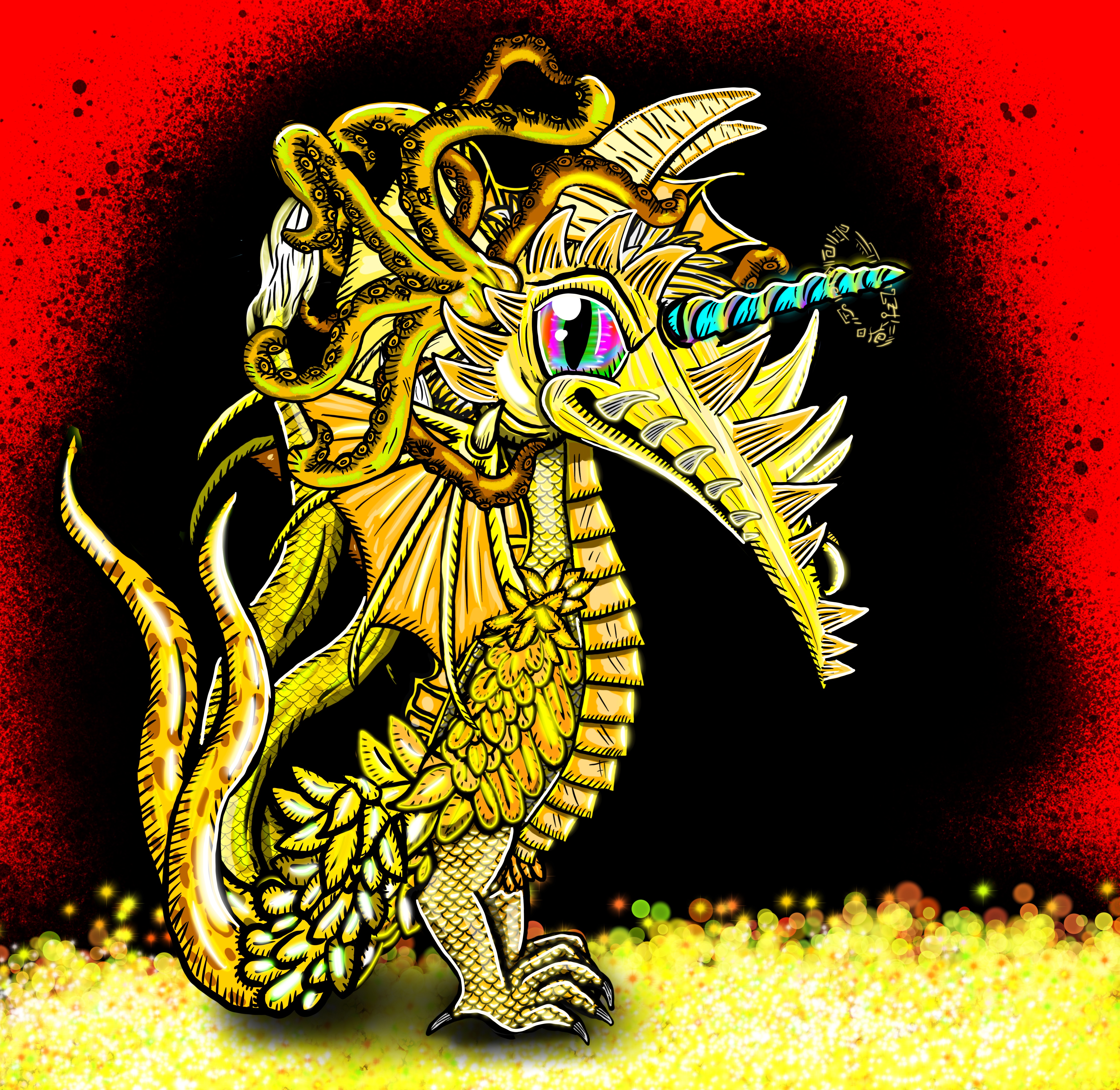 Chimera #80-Divine NFT on Algorand