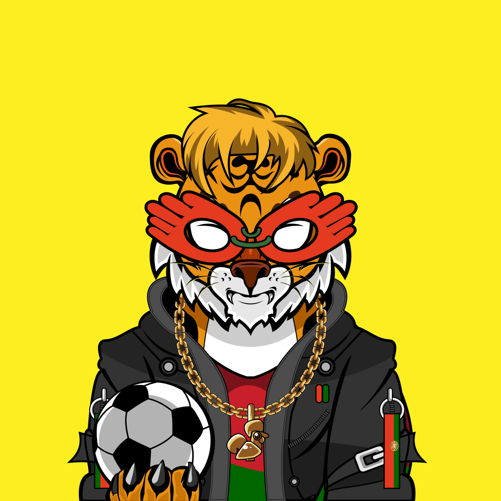 Football TigerChi #1459 NFT on Algorand
