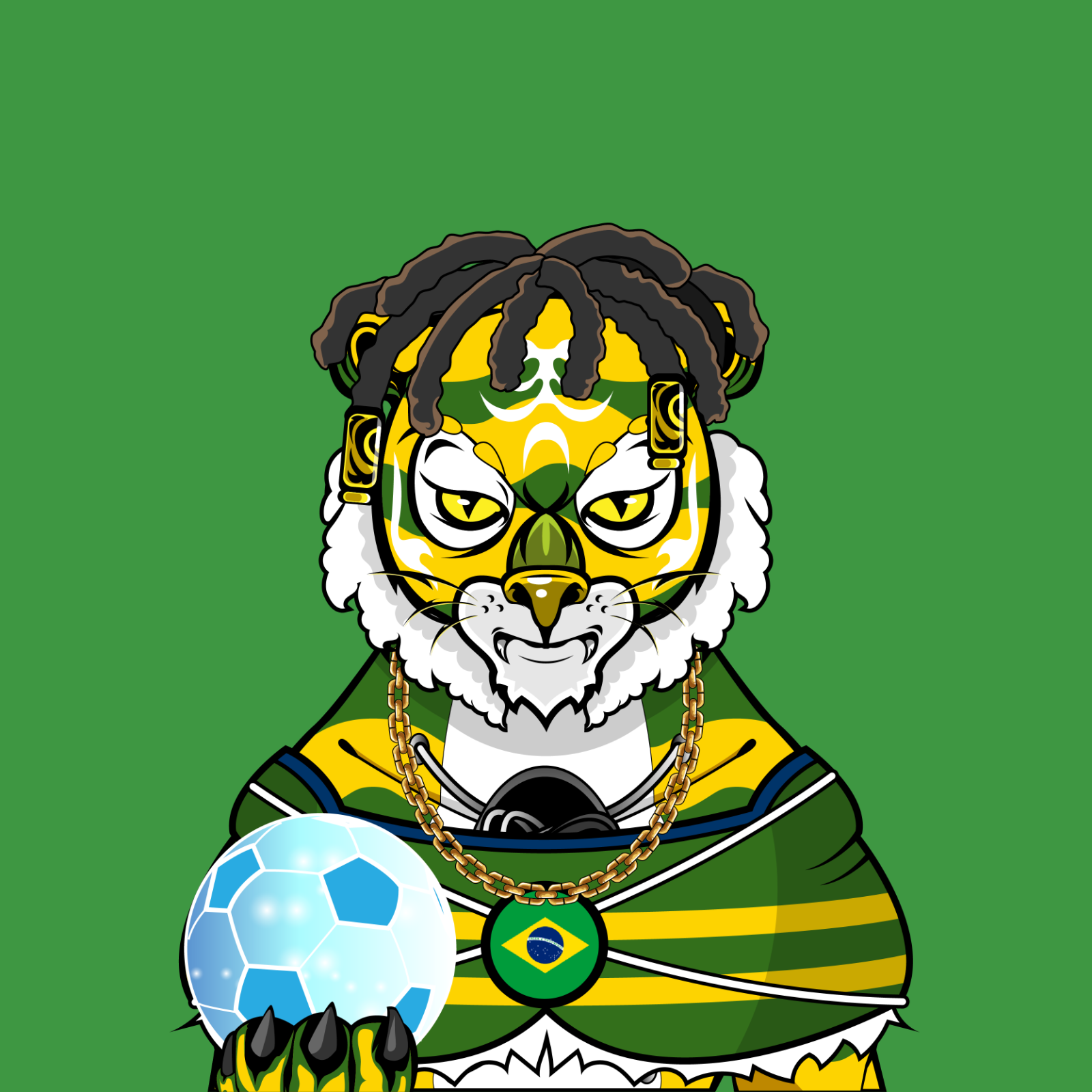 Football TigerChi #0774 NFT on Algorand