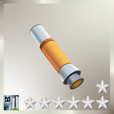 Solid fuel booster Q7 (#9) NFT on Algorand
