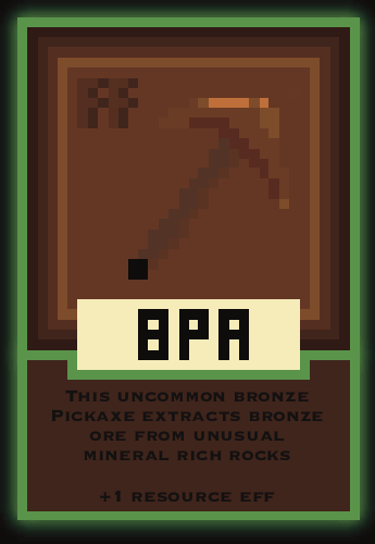 Image of Bronze Pickaxe (Uncommon)