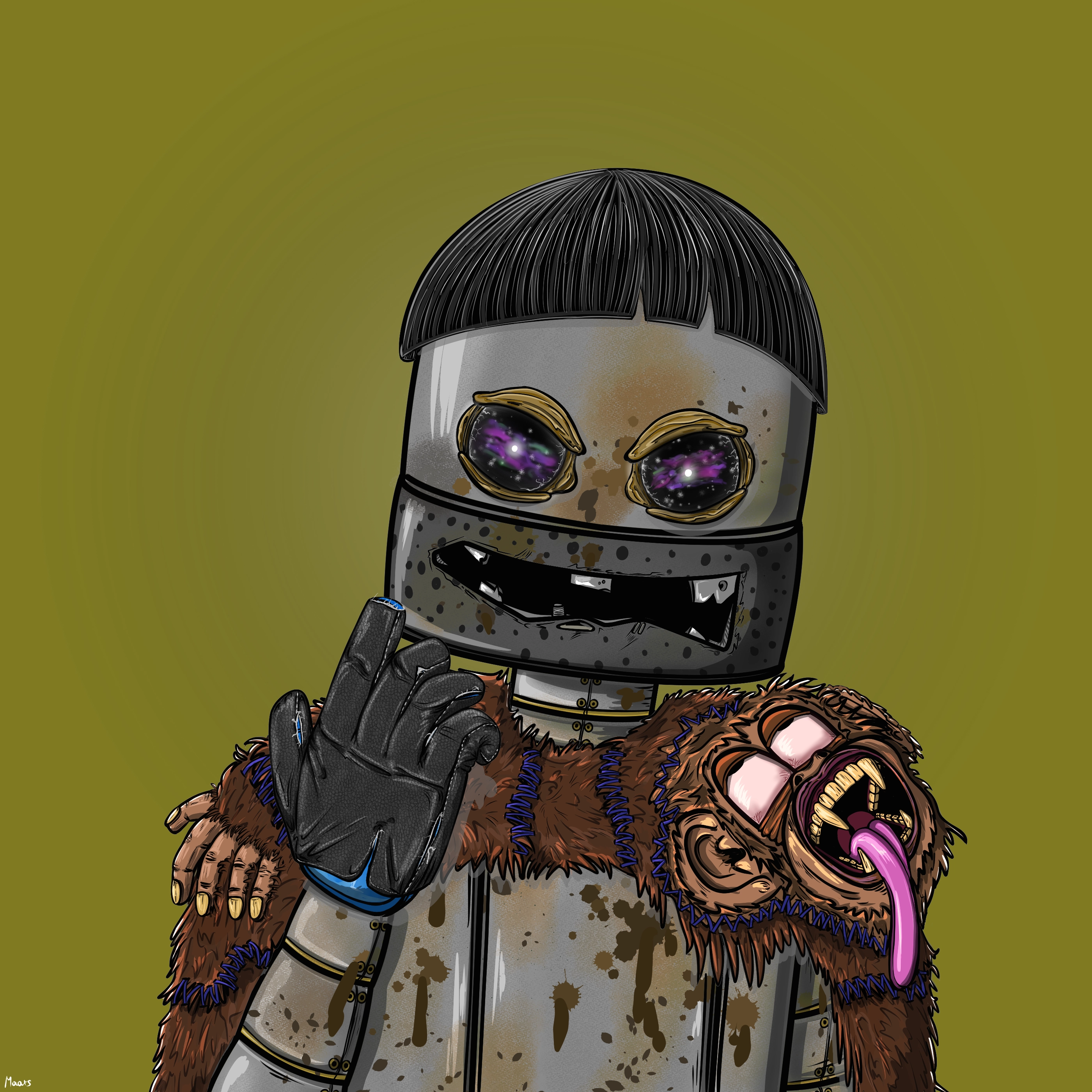 Mental Marvin #86 NFT on Algorand