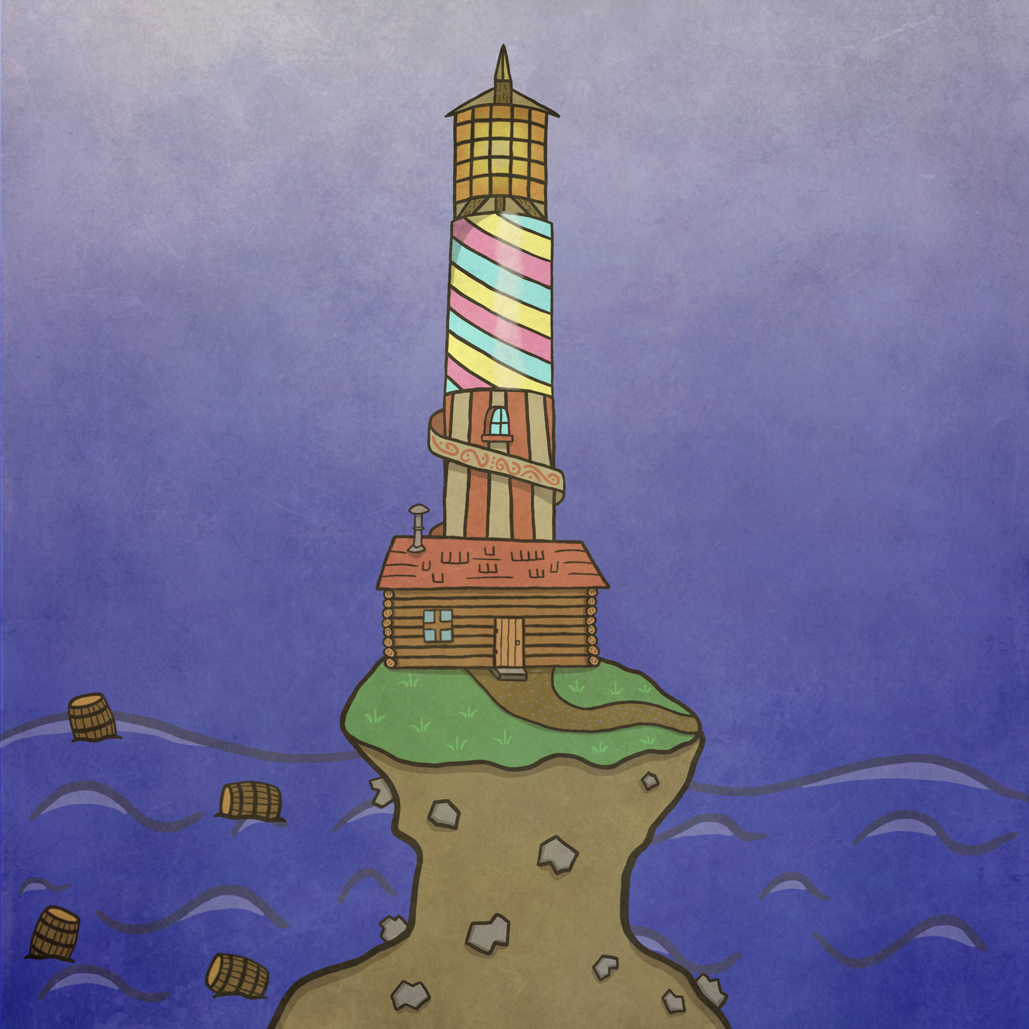 The Lighthouse #0444 NFT on Algorand
