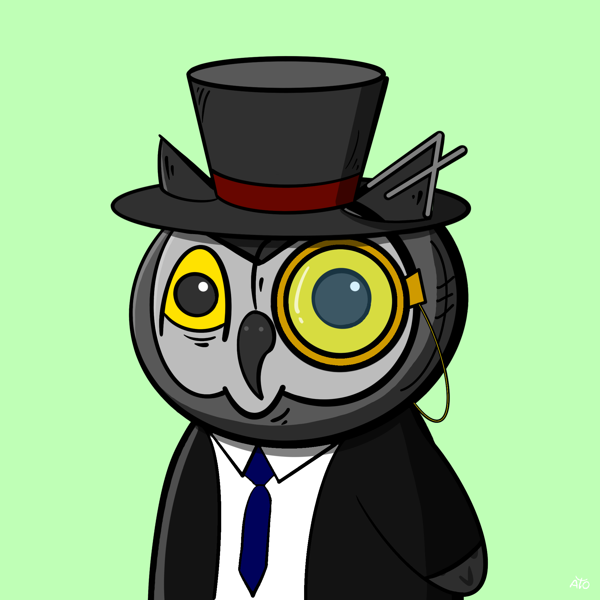 AOWL #1681 NFT on Algorand