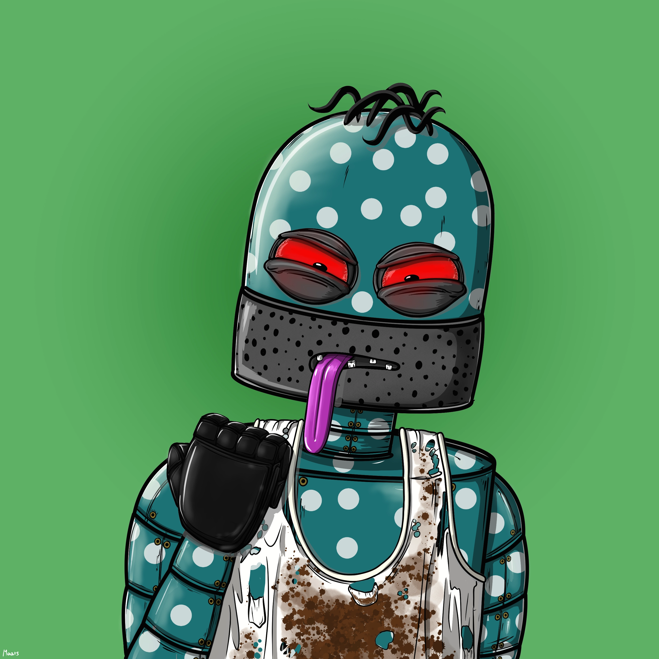 Mental Marvin #3142 NFT on Algorand