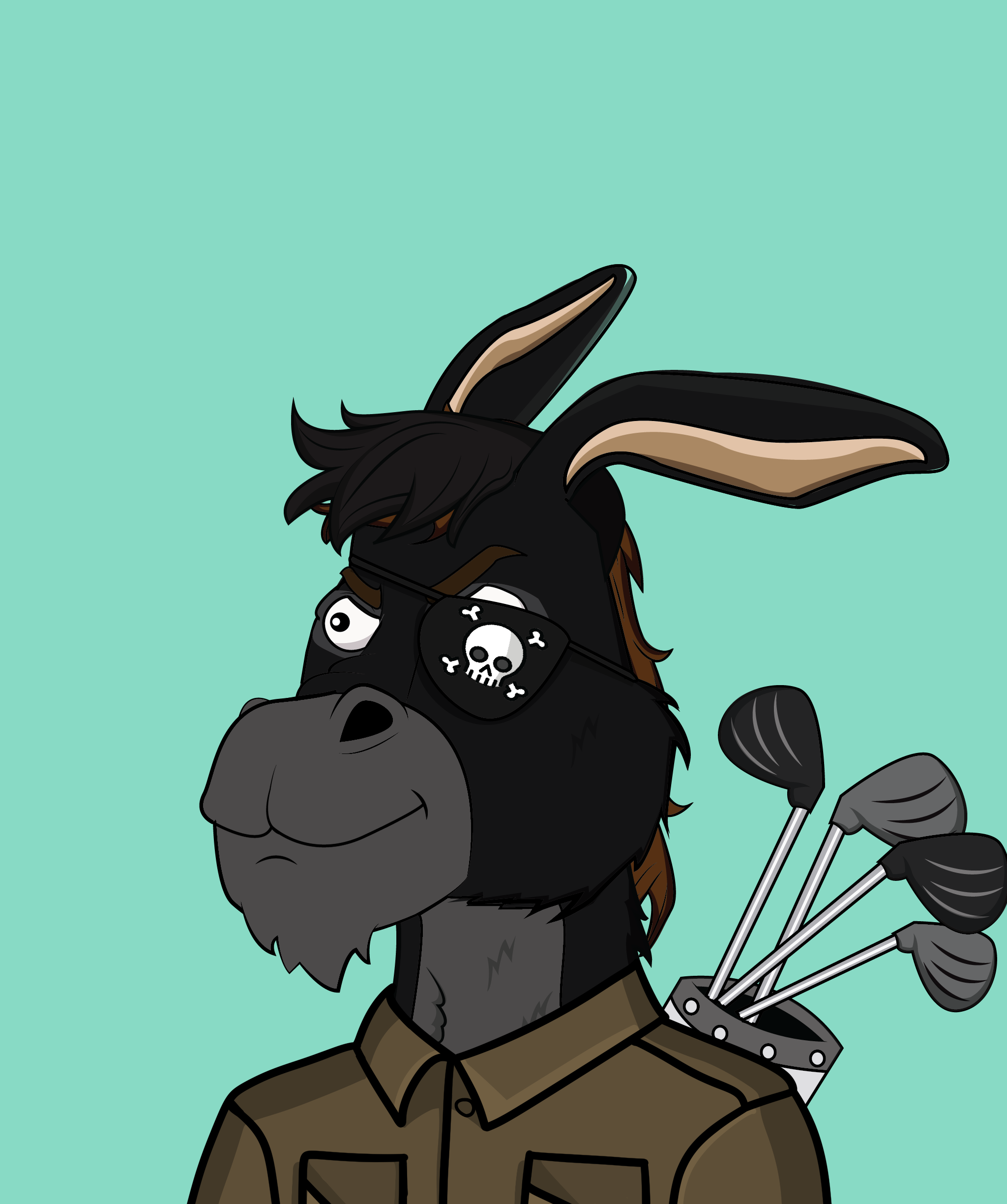 Donkey 437 NFT on Algorand