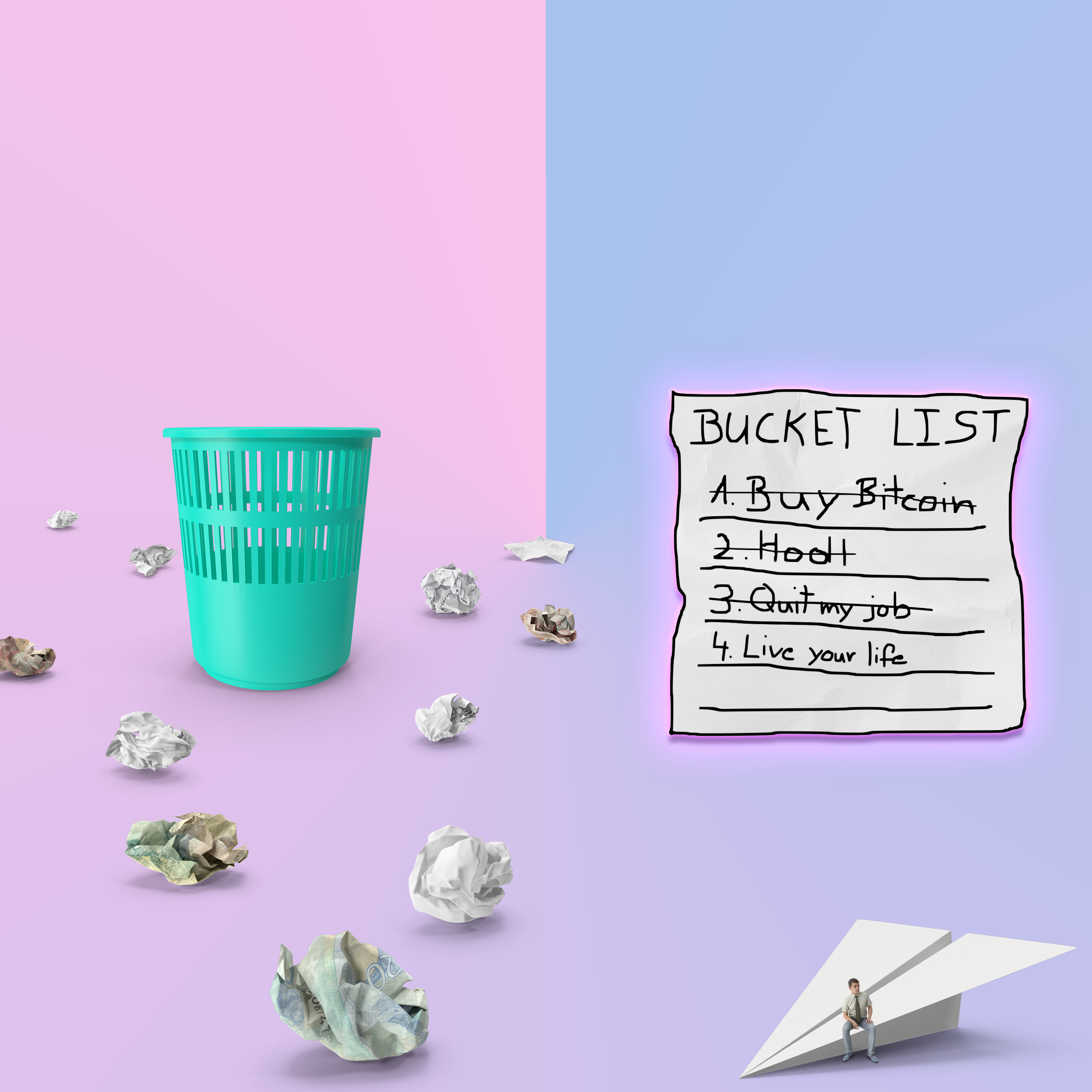 Bucket List Pro - HODL NFT on Algorand
