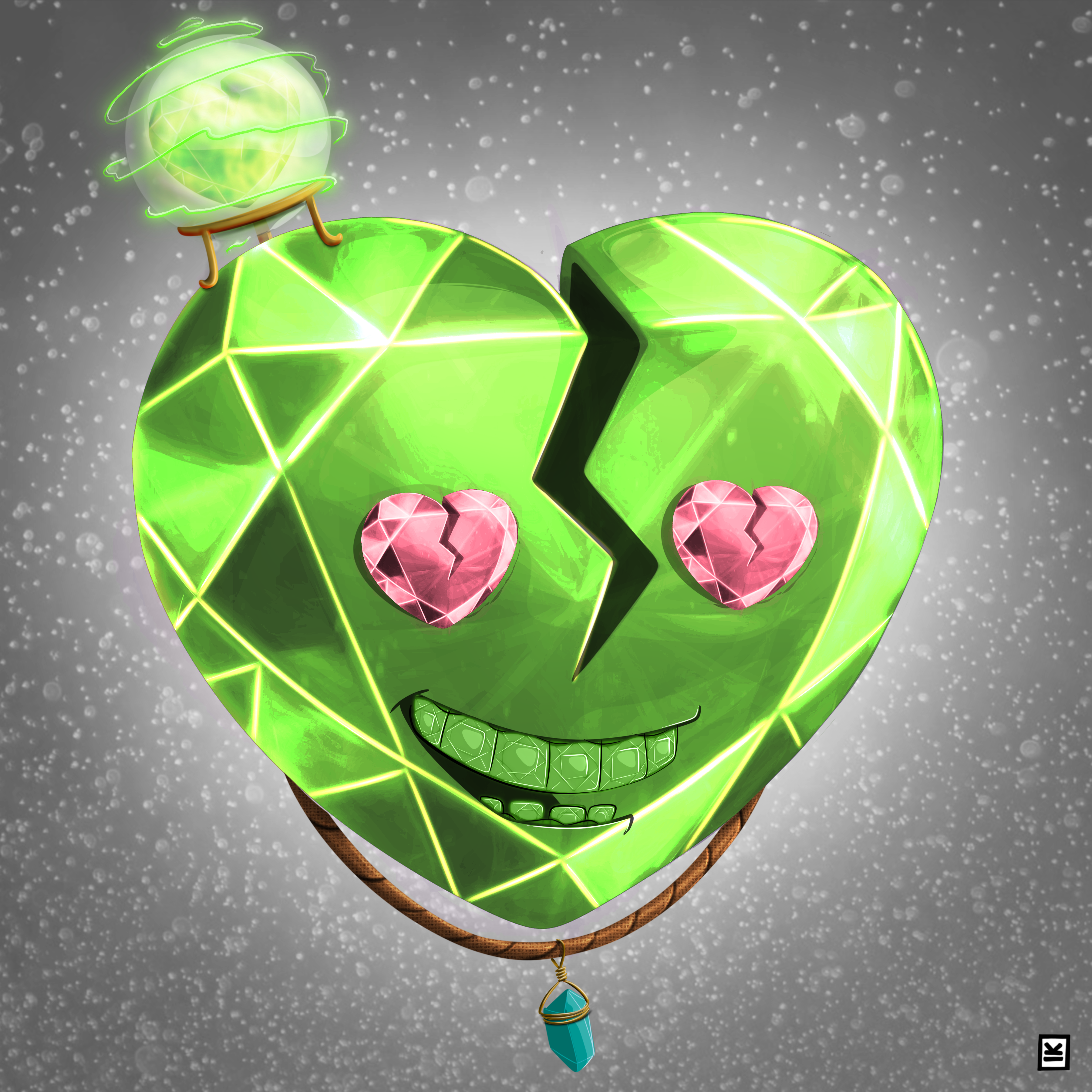 Broken Hearted Gems #1 NFT on Algorand