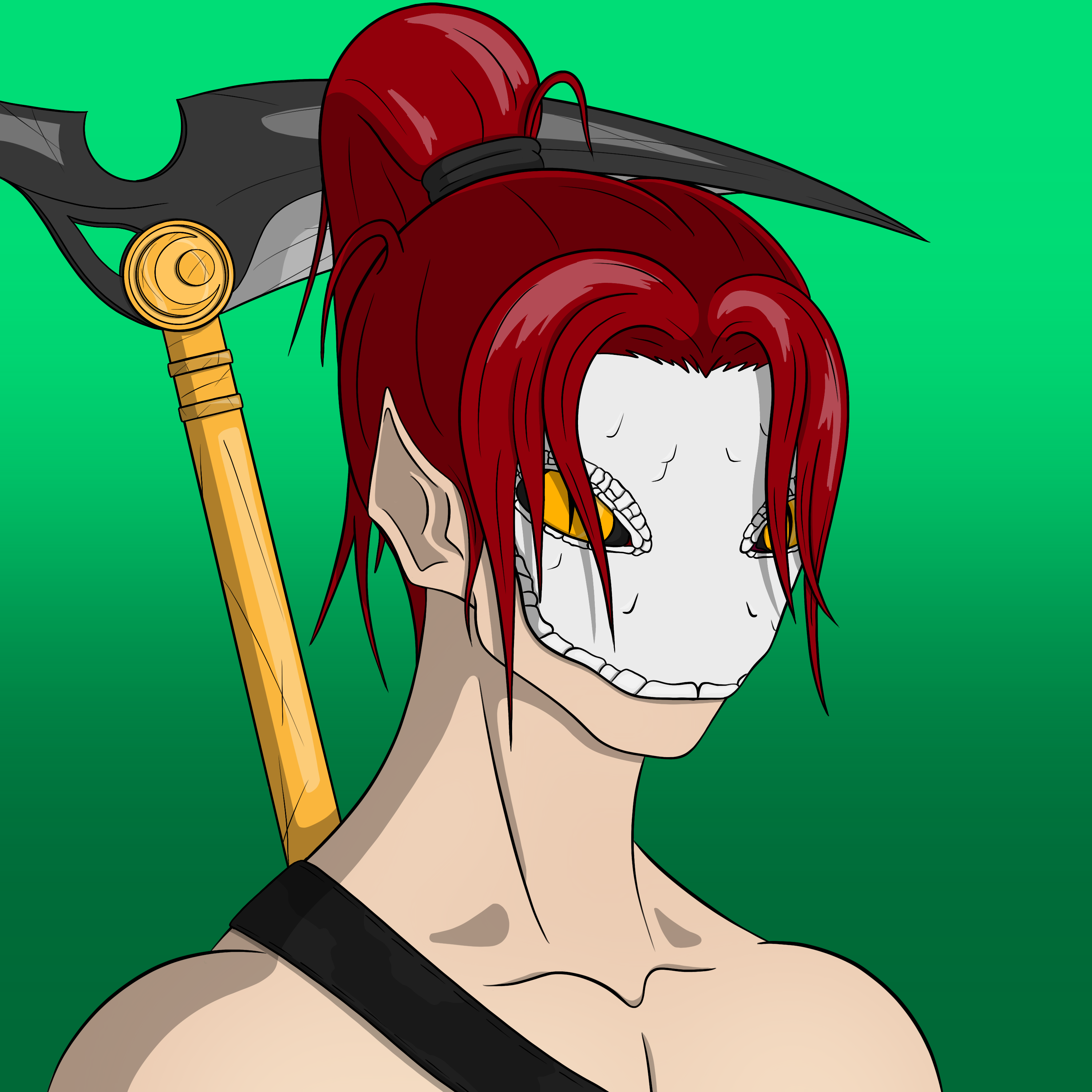 Dark Coin Champion #0476 NFT on Algorand