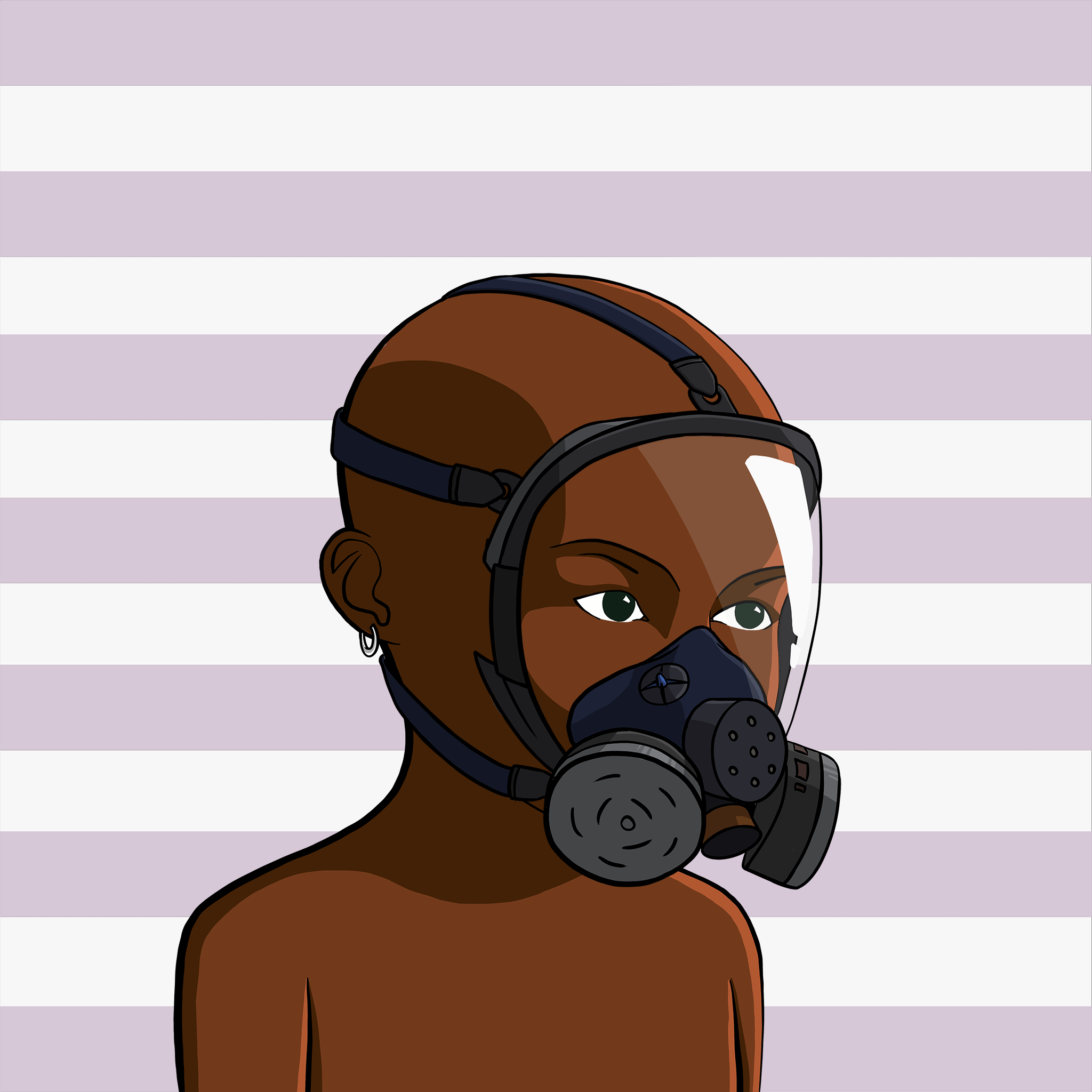 Bald Head #1030 NFT on Algorand