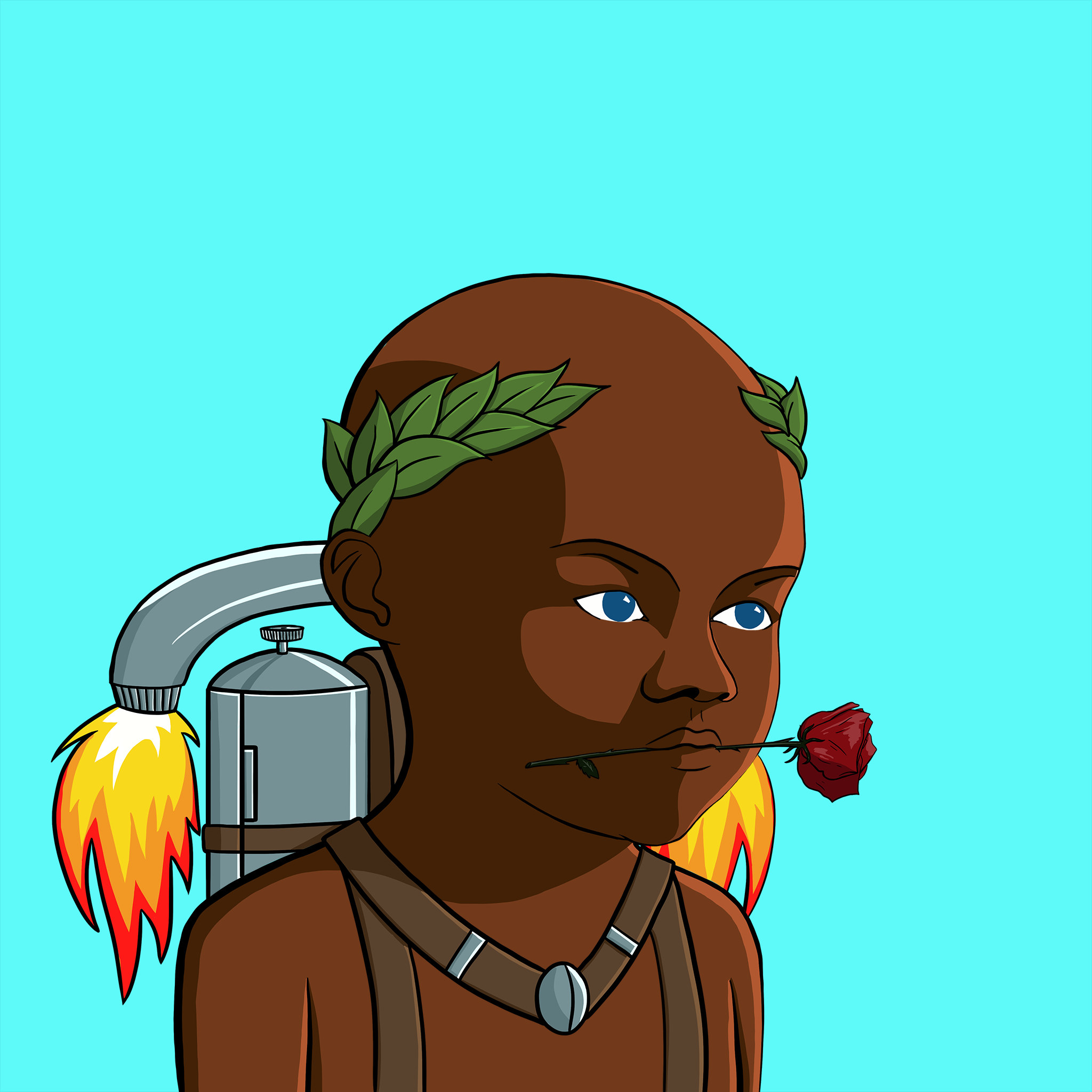 Bald Head #1069 NFT on Algorand