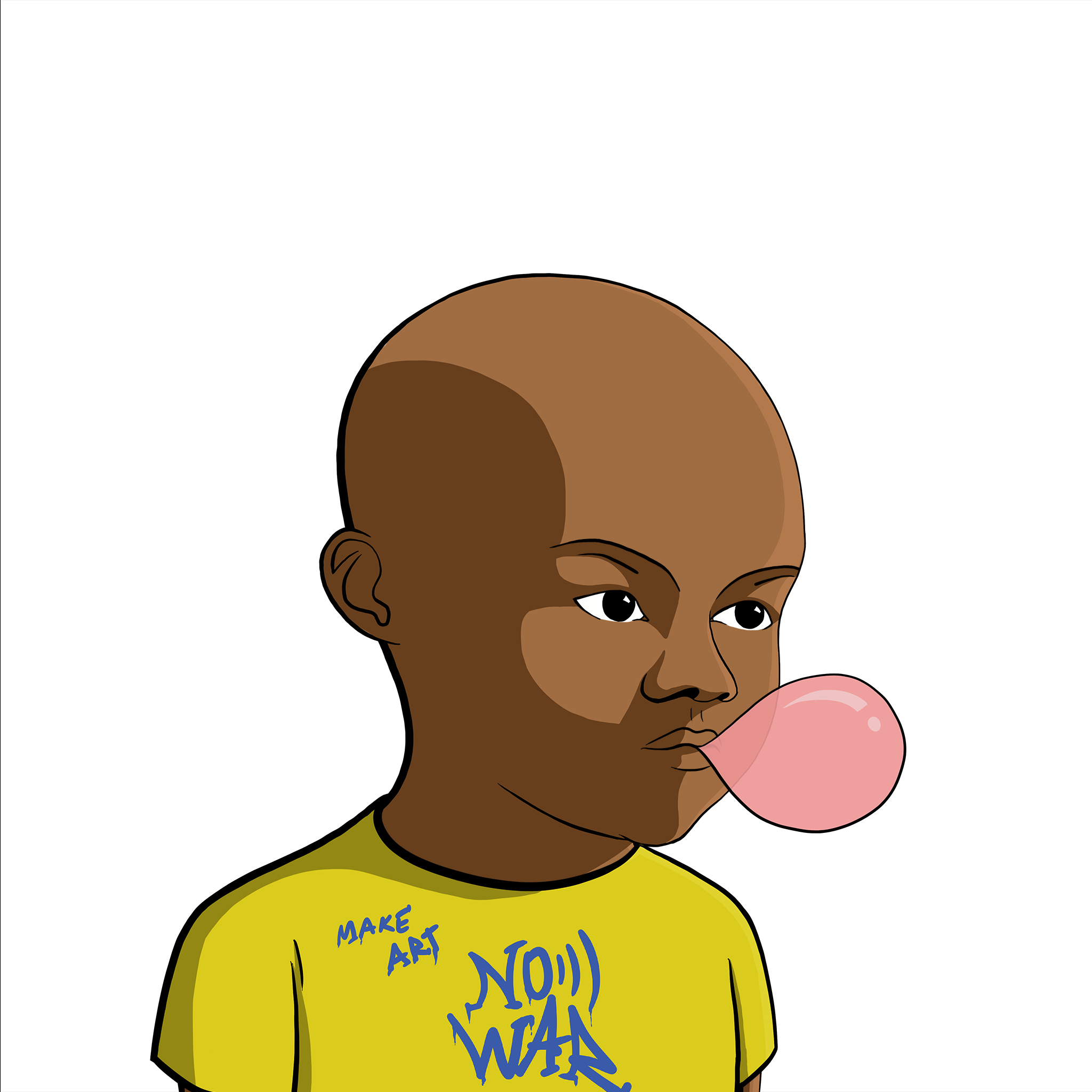 Bald Head #1089 NFT on Algorand