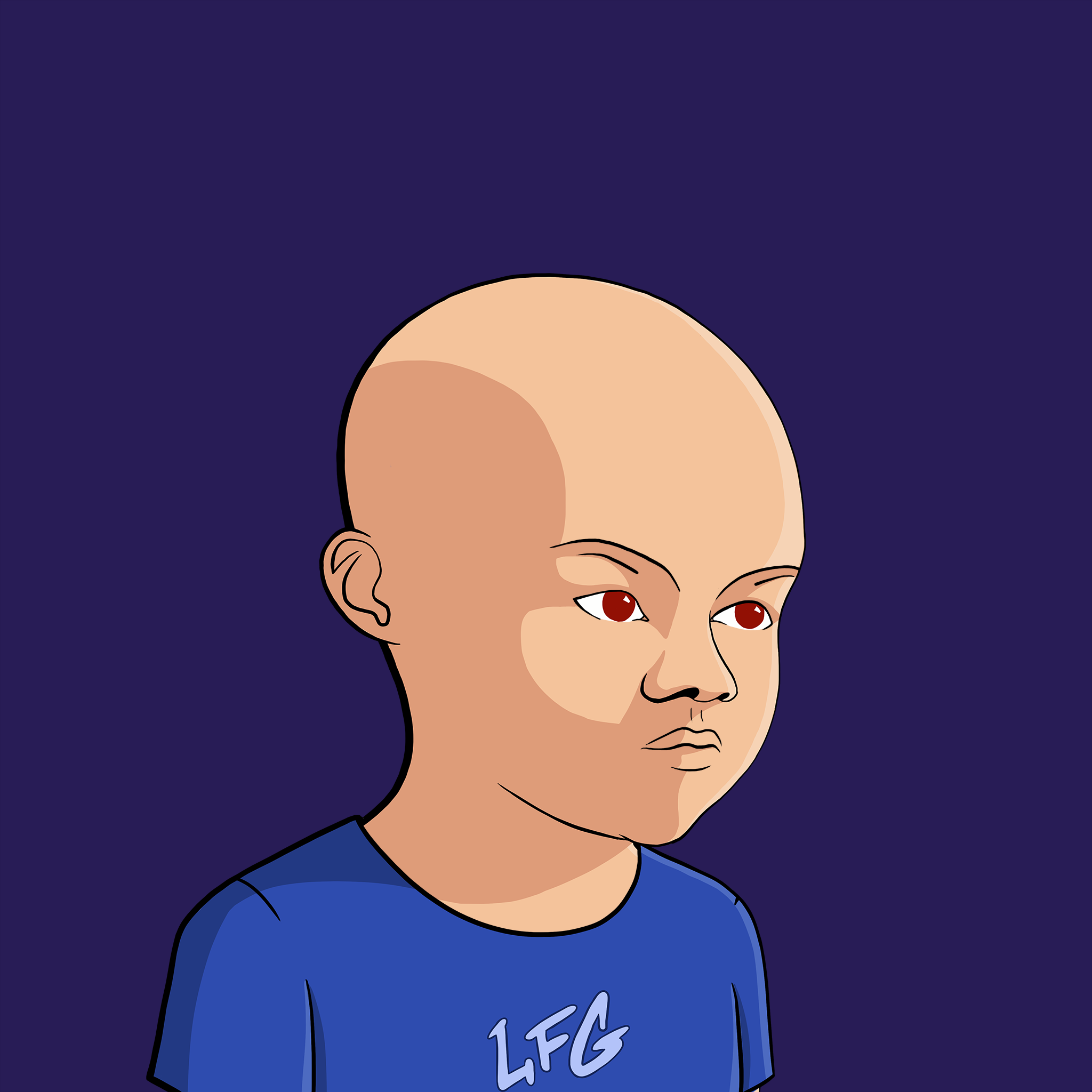 Bald Head #1097 NFT on Algorand