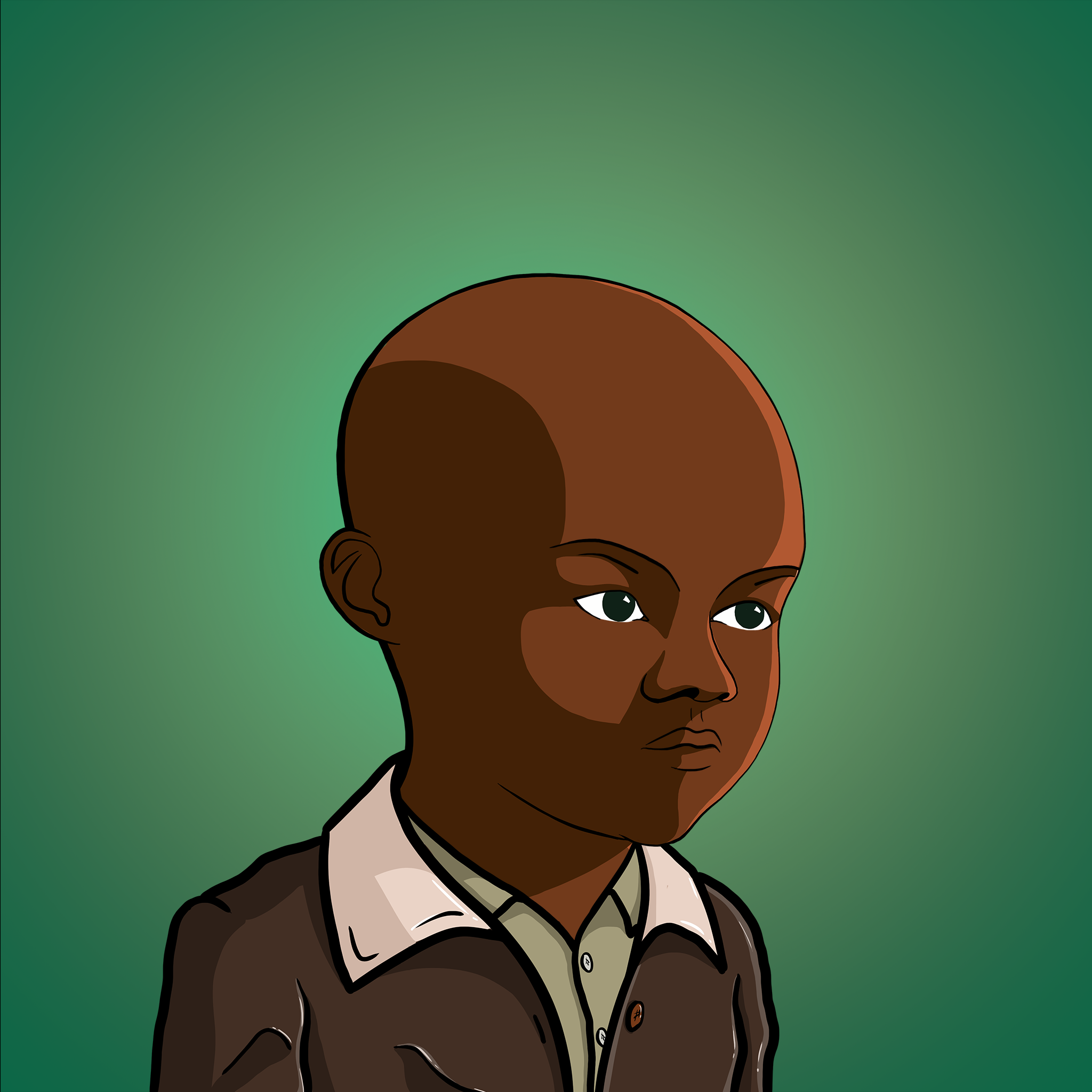 Bald Head #1105 NFT on Algorand