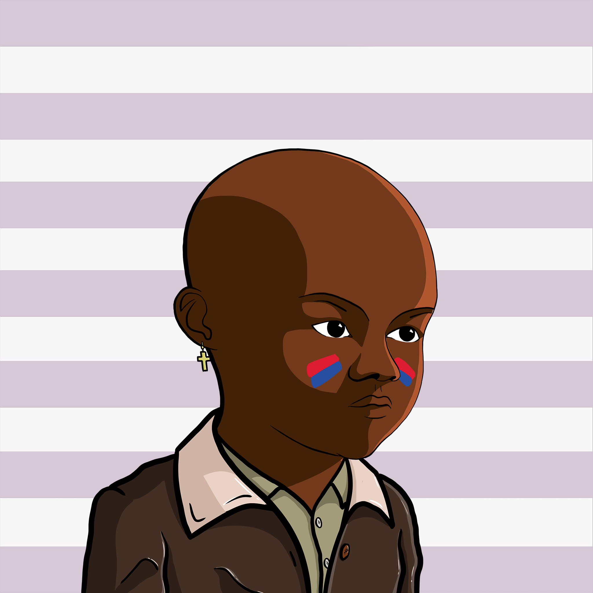Bald Head #1110 NFT on Algorand