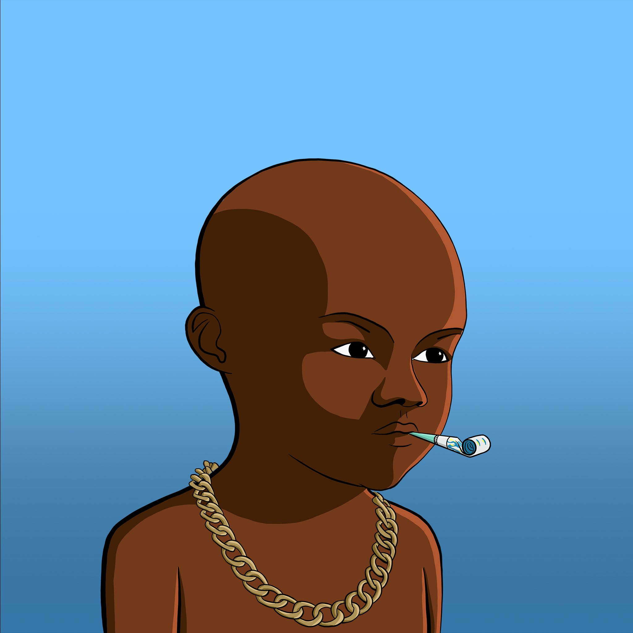 Bald Head #1111 NFT on Algorand