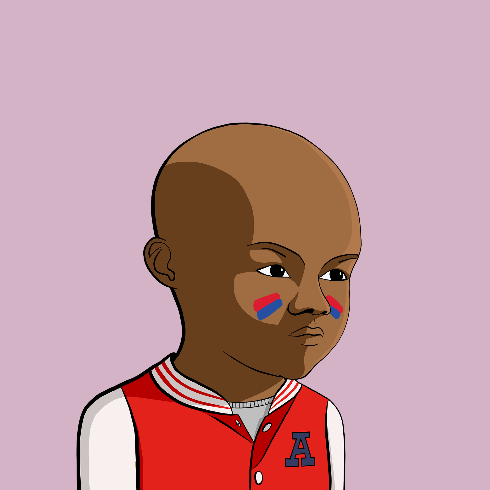 Bald Head #1138 NFT on Algorand
