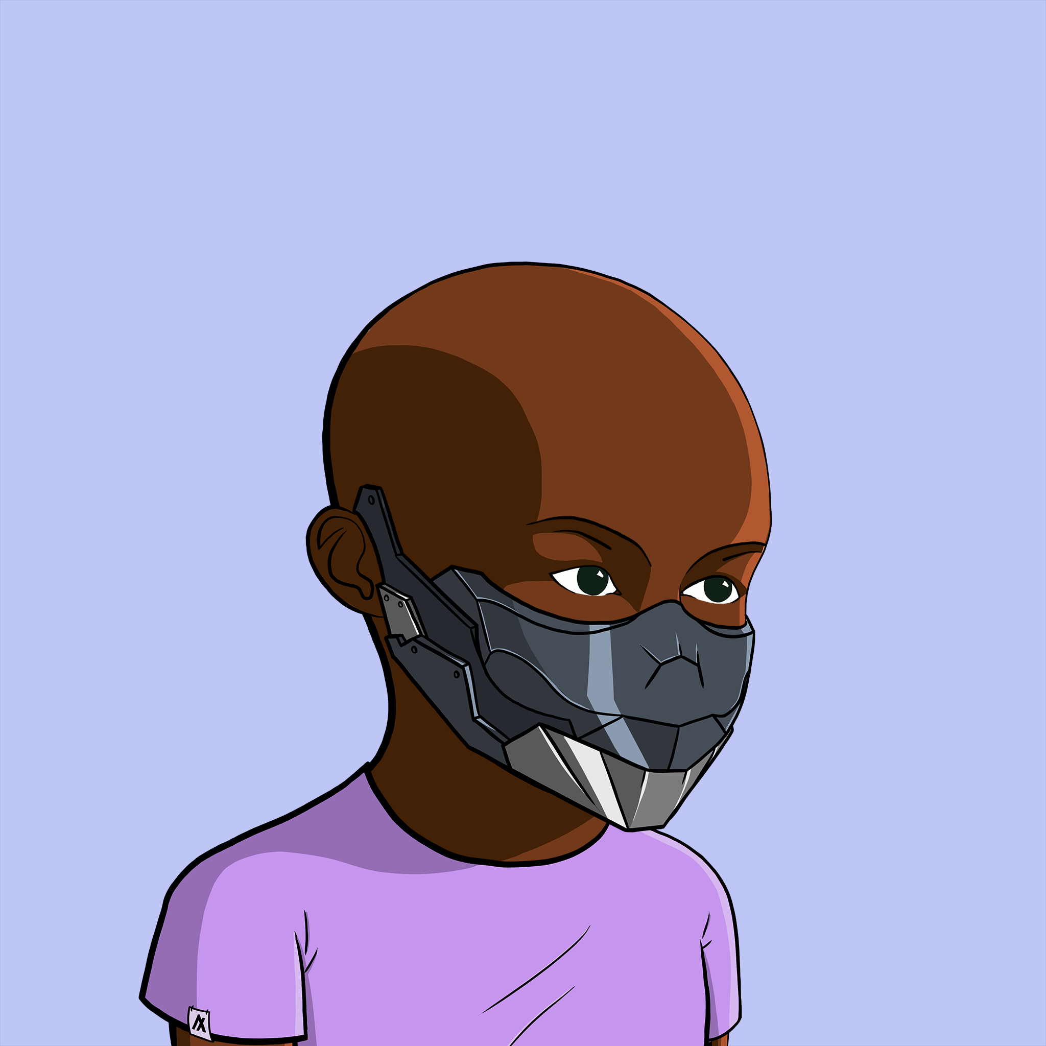 Bald Head #1147 NFT on Algorand
