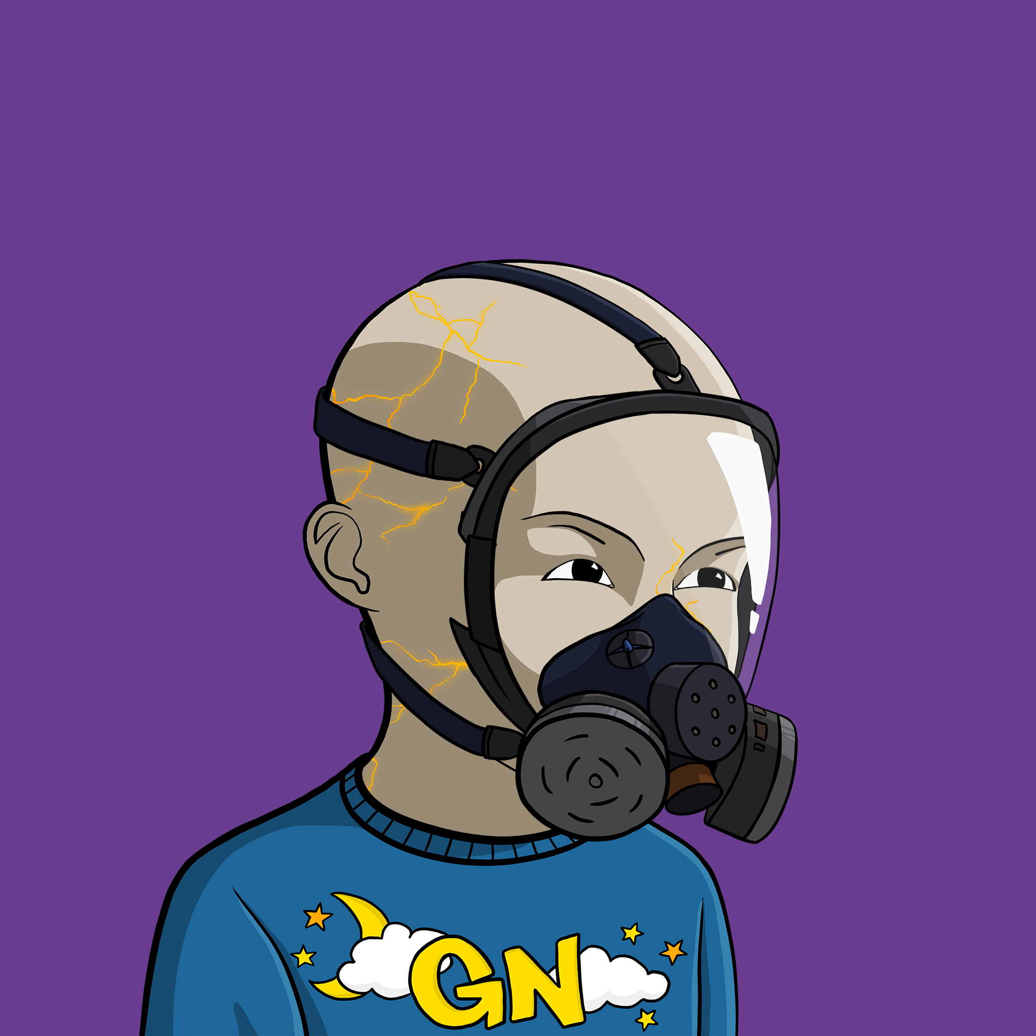 Bald Head #1154 NFT on Algorand