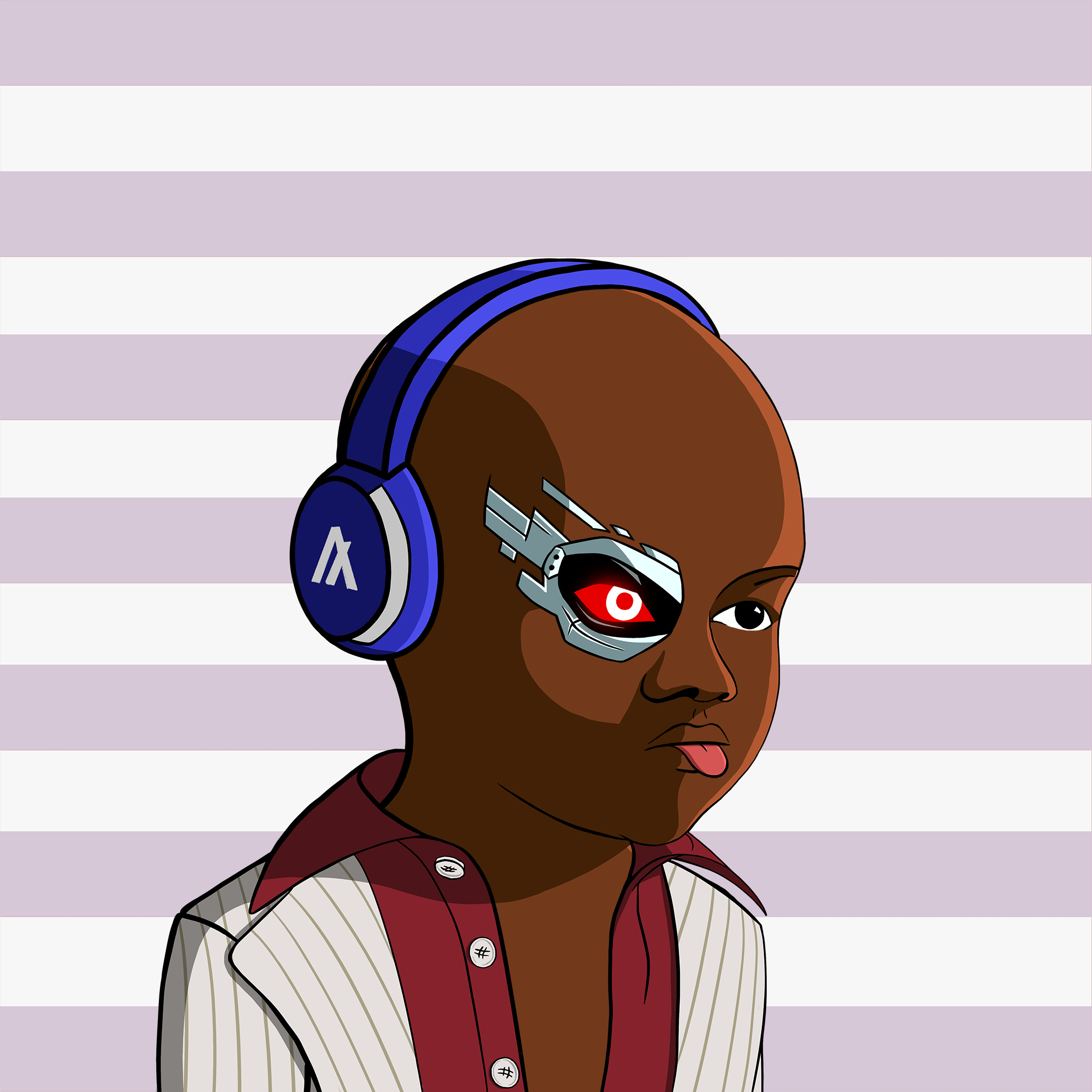 Bald Head #1158 NFT on Algorand