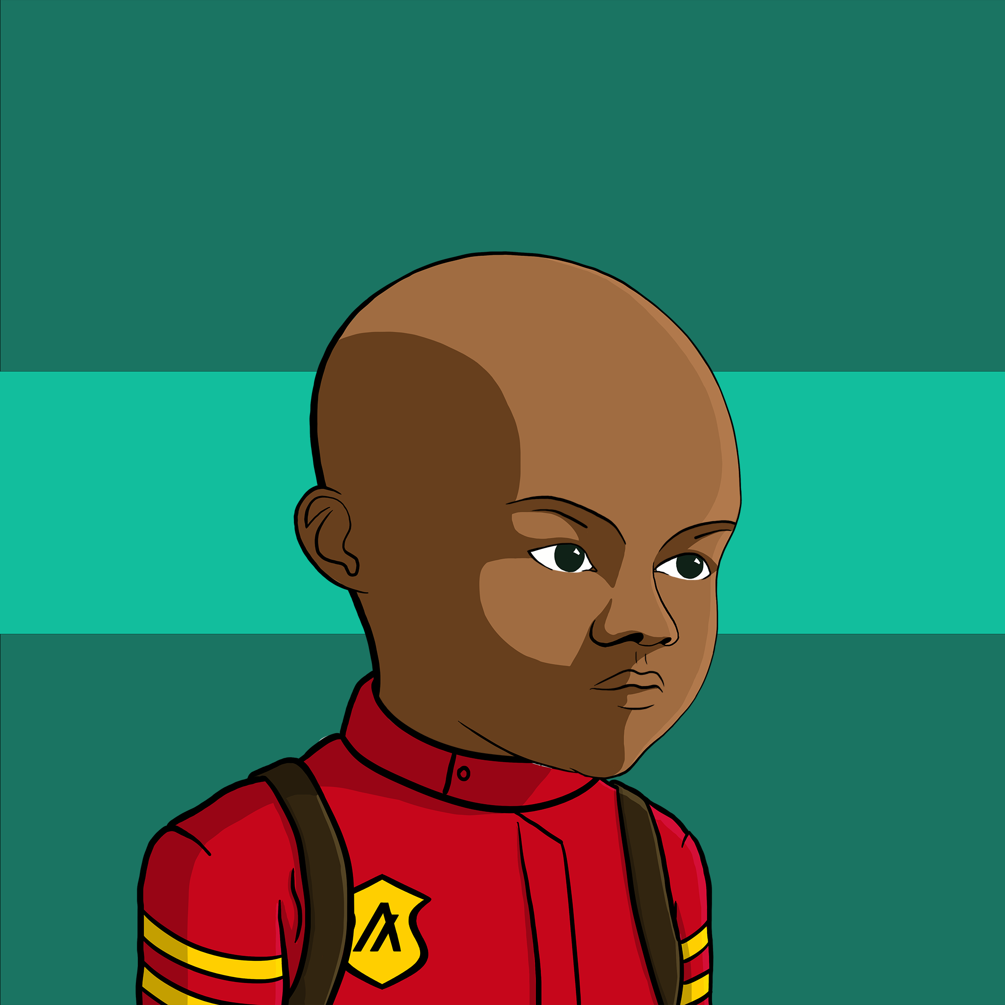 Bald Head #1168 NFT on Algorand