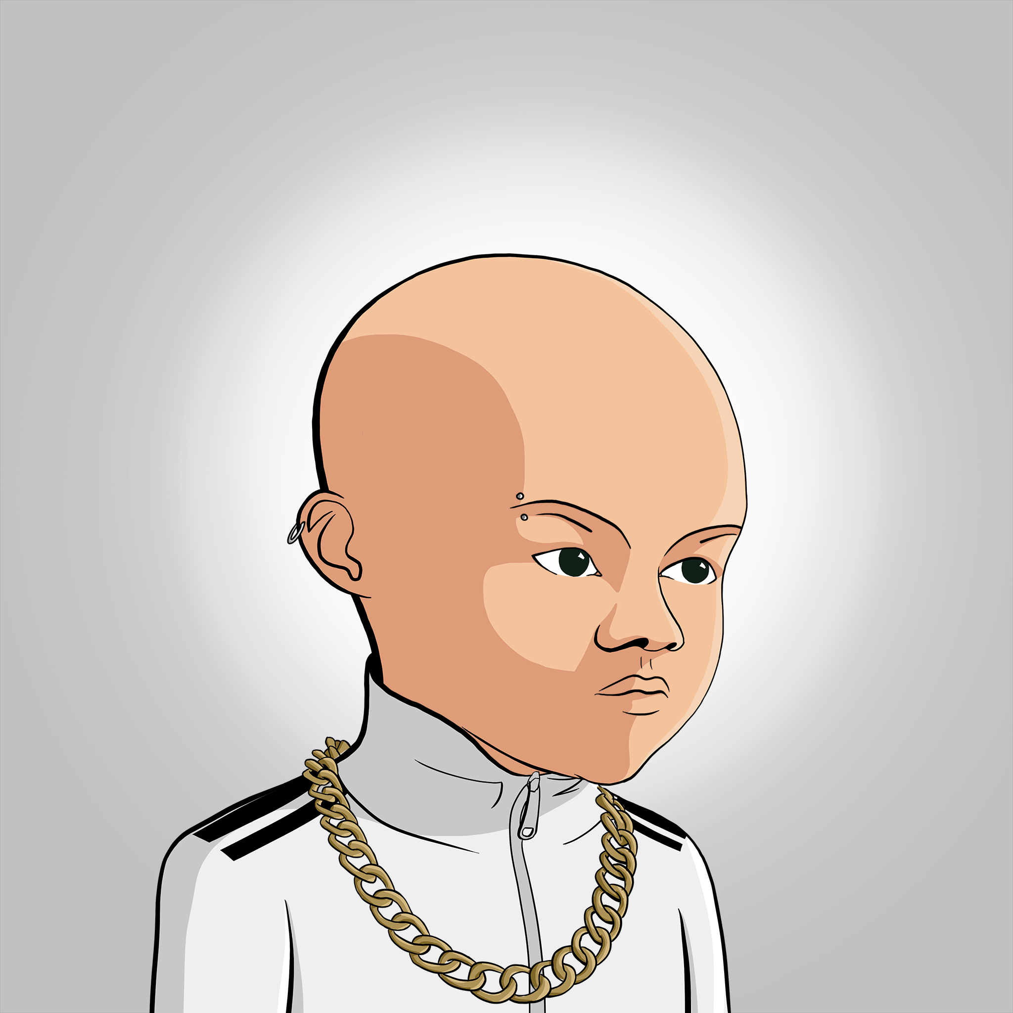 Bald Head #1199 NFT on Algorand