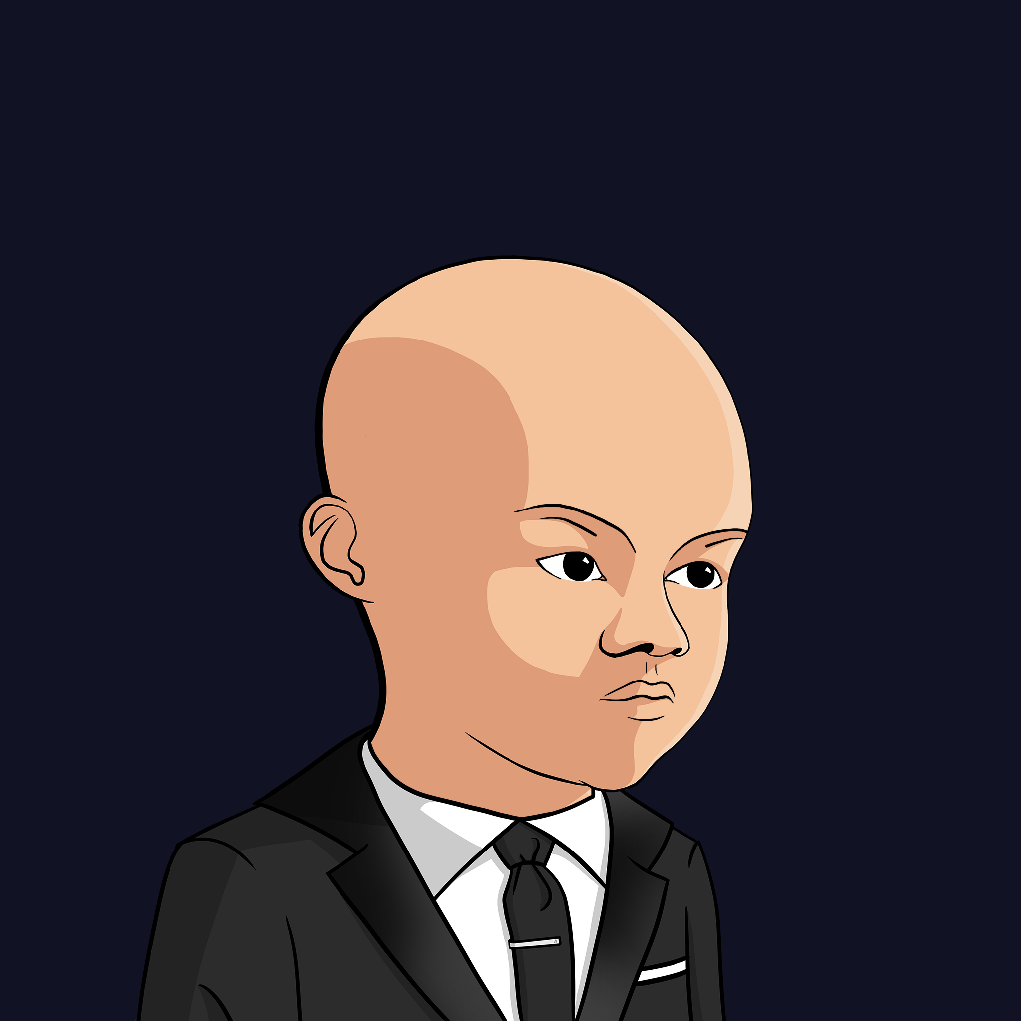 Bald Head #1204 NFT on Algorand
