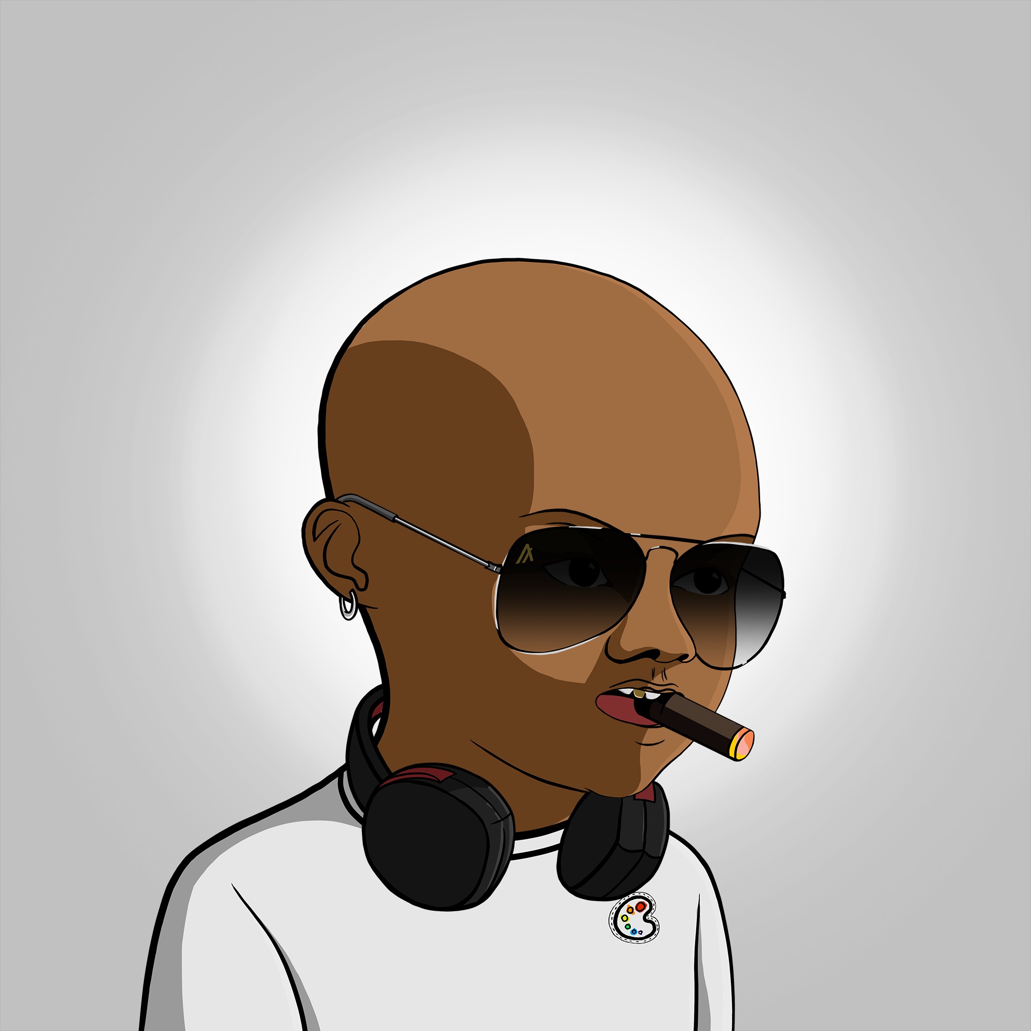 Bald Head #1207 NFT on Algorand