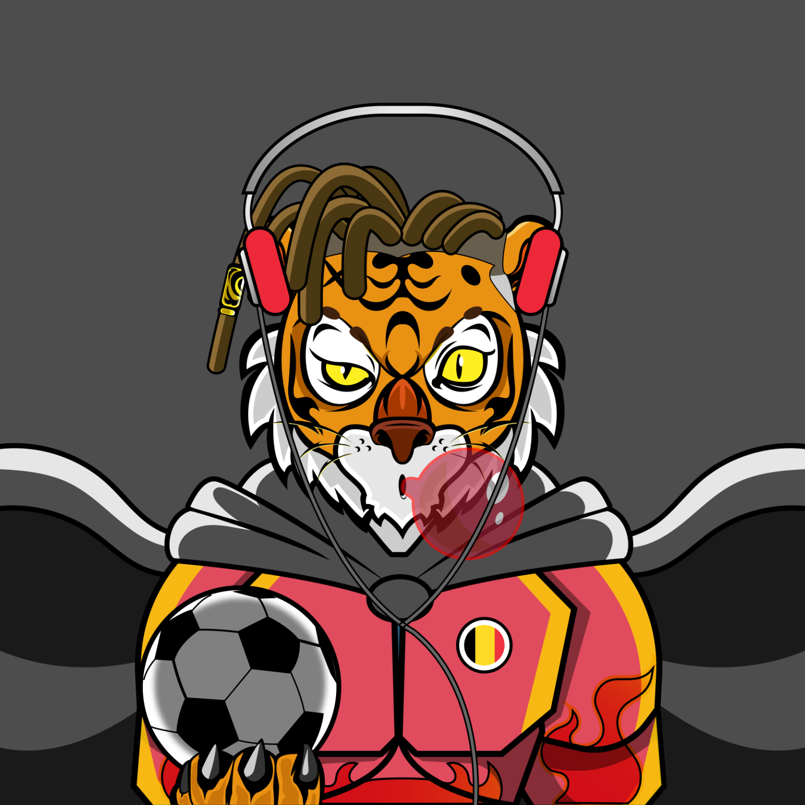 Football TigerChi #0986 NFT on Algorand