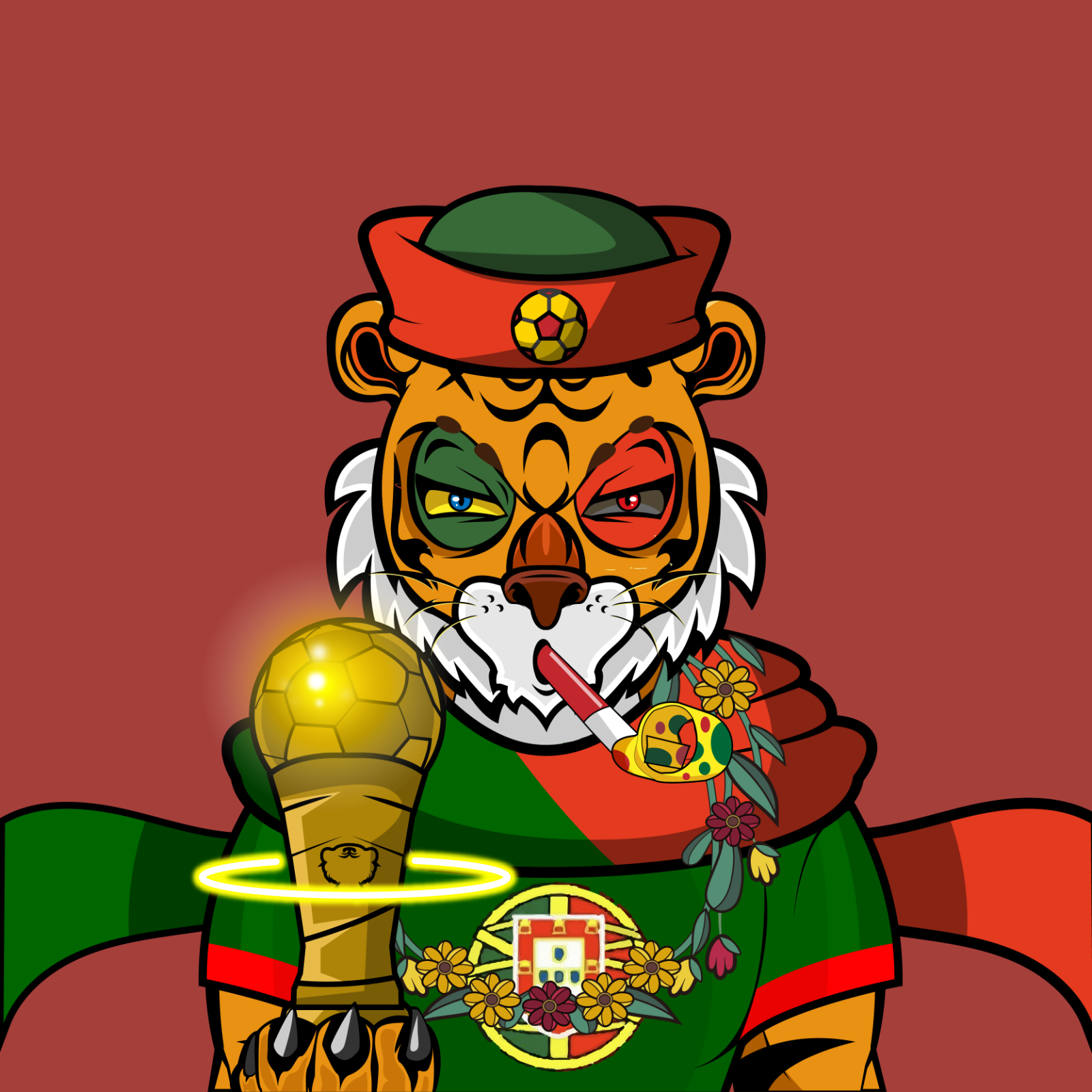 Football TigerChi #1865 NFT on Algorand