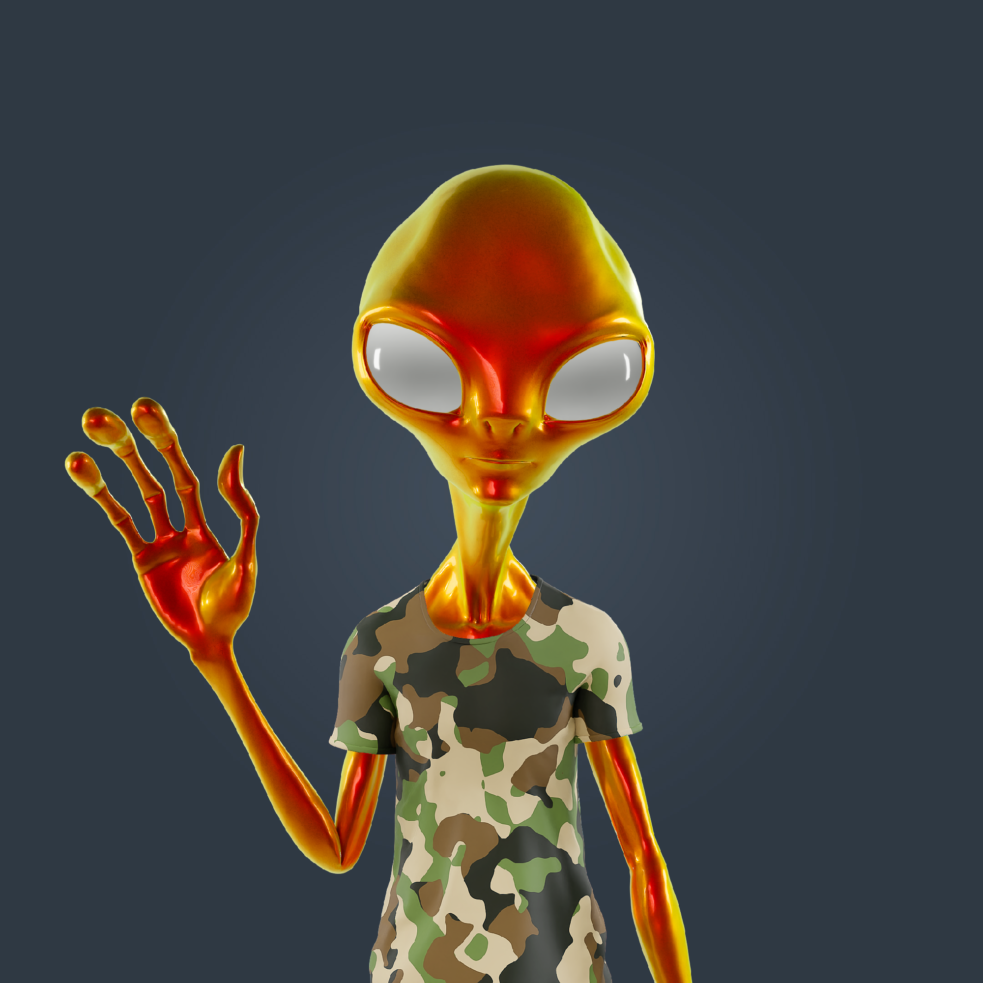 Alien Tourism944 NFT on Algorand
