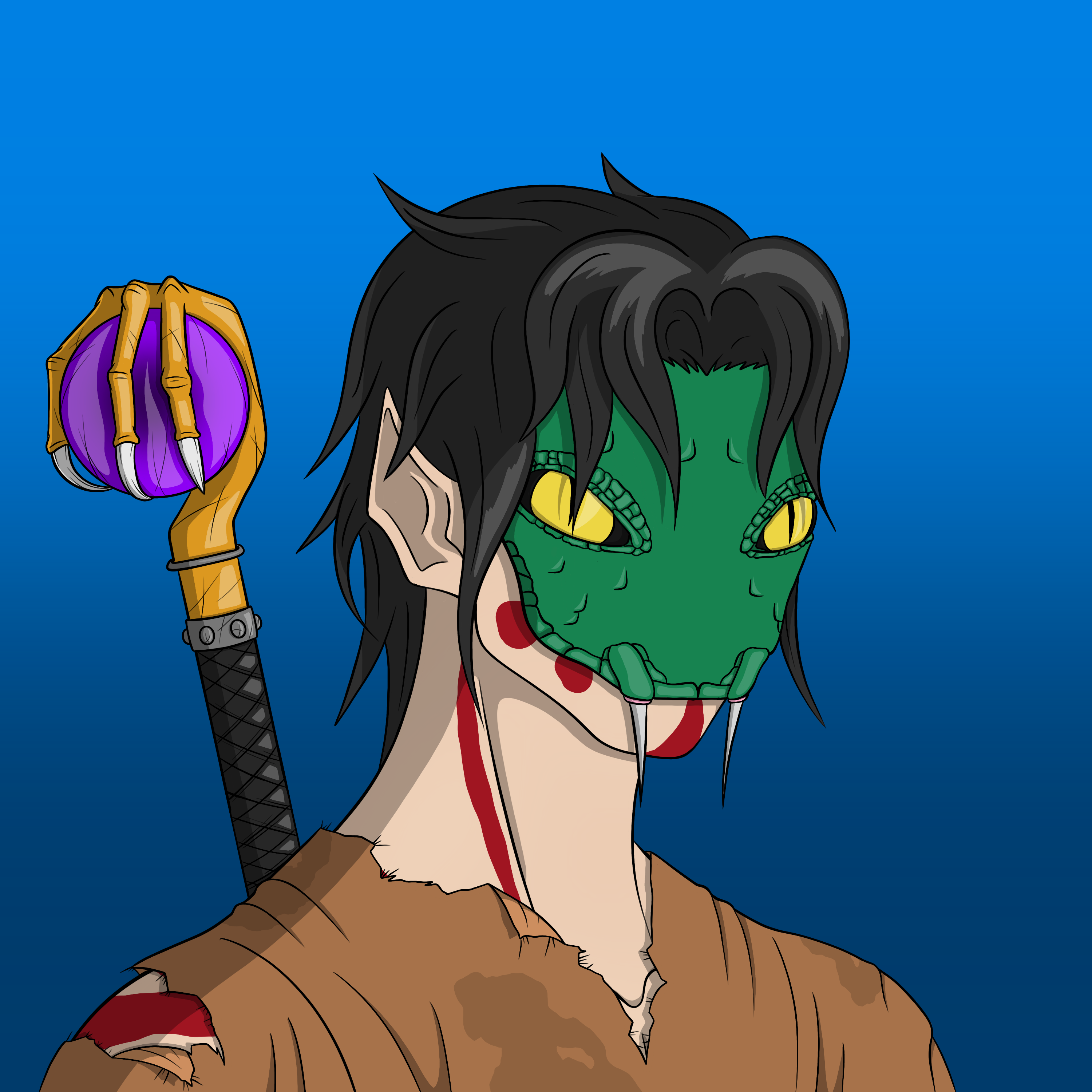 Dark Coin Champion #0577 NFT on Algorand