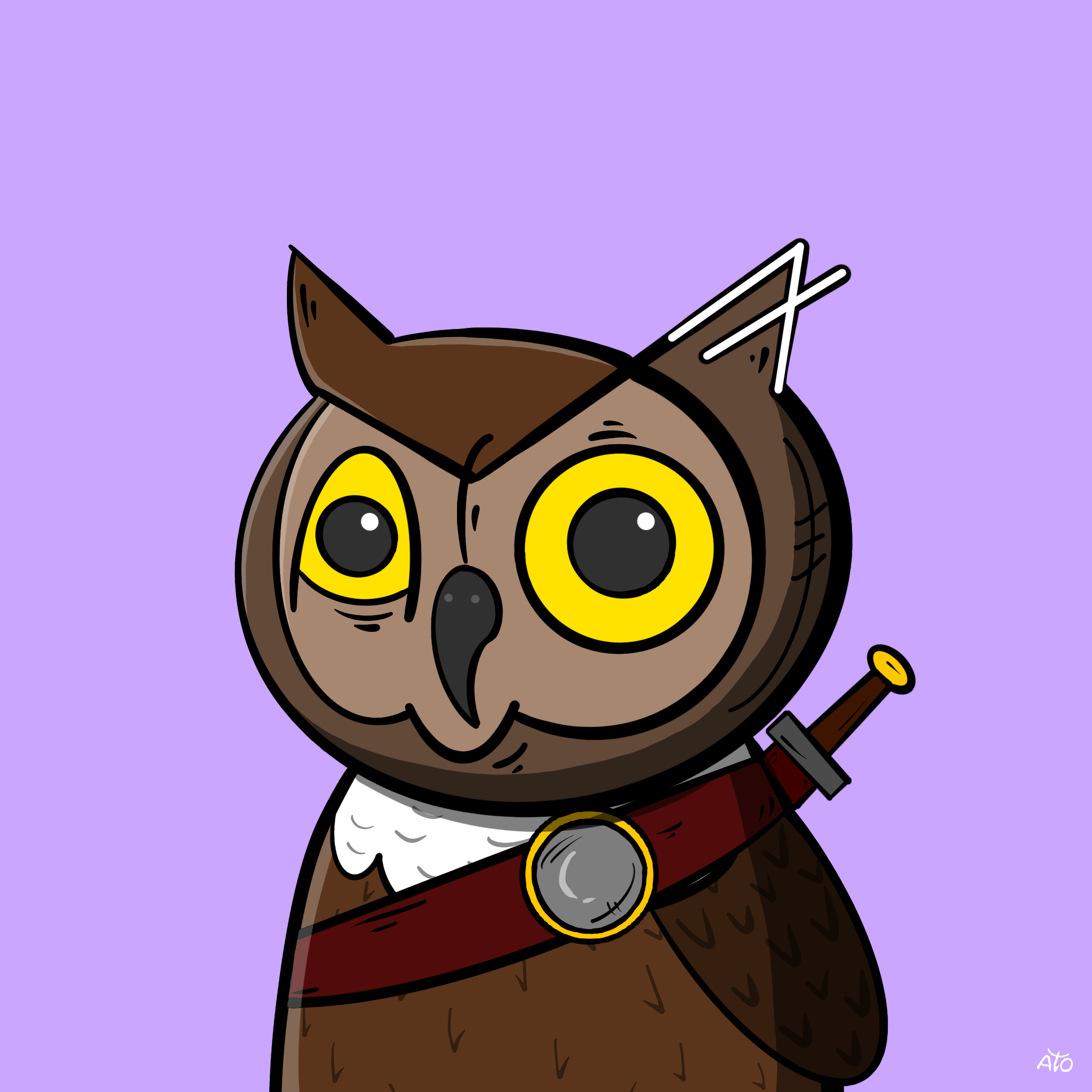 AOWL #969 NFT on Algorand