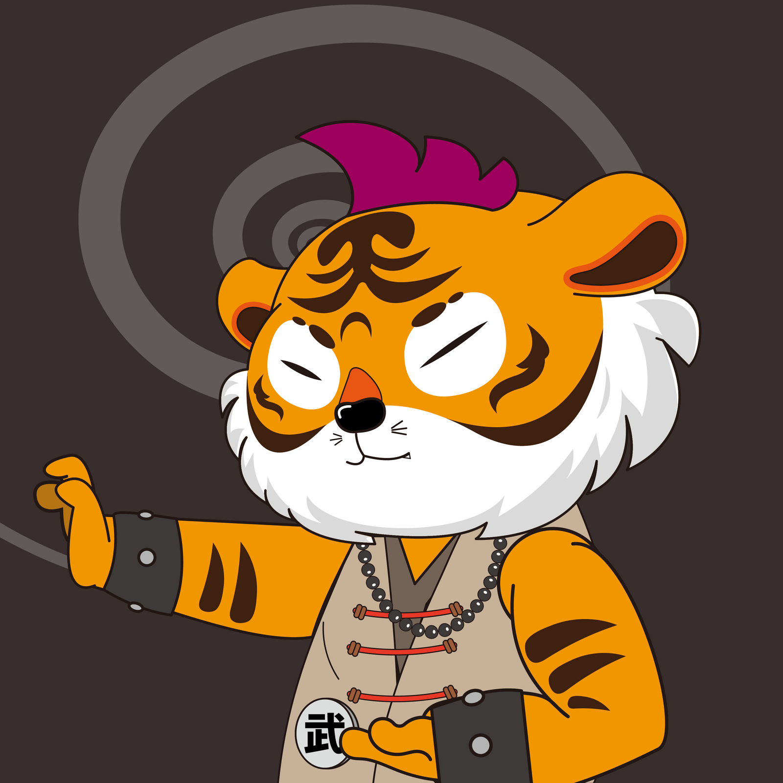 Apprentice TigerChi #058 NFT on Algorand