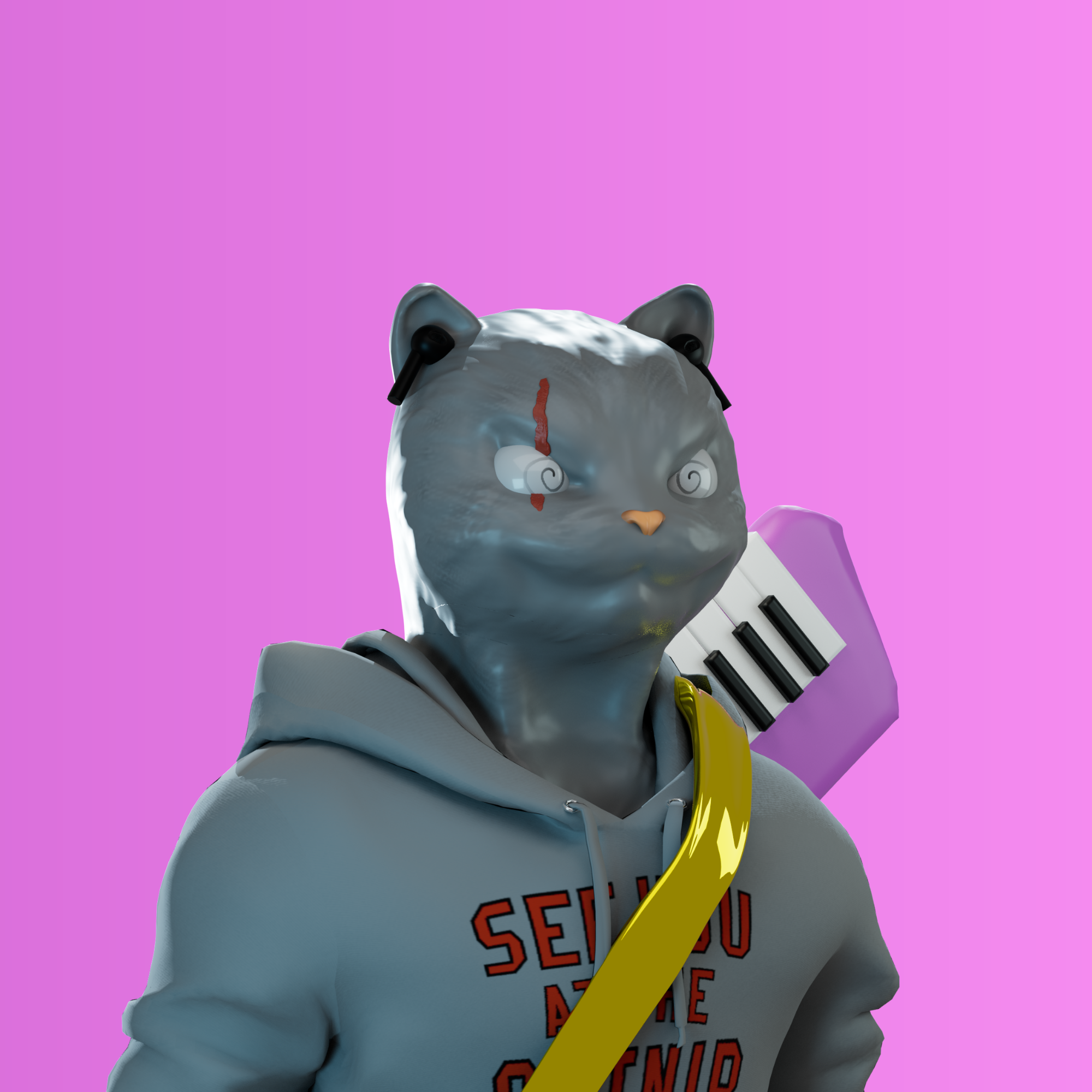 Dope AF Cats 0033 NFT on Algorand