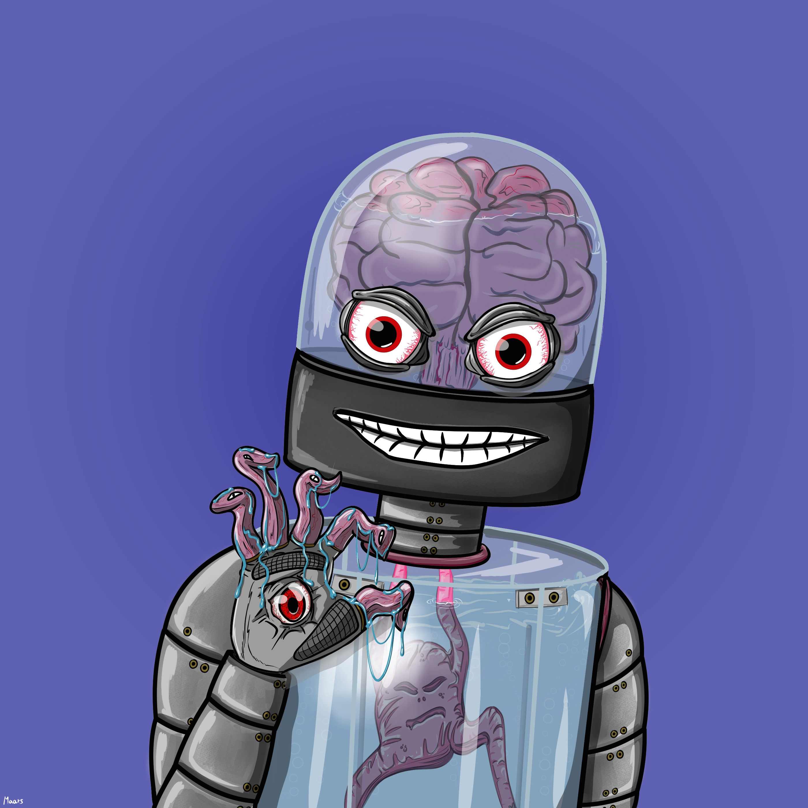 Mental Marvin #3249 NFT on Algorand