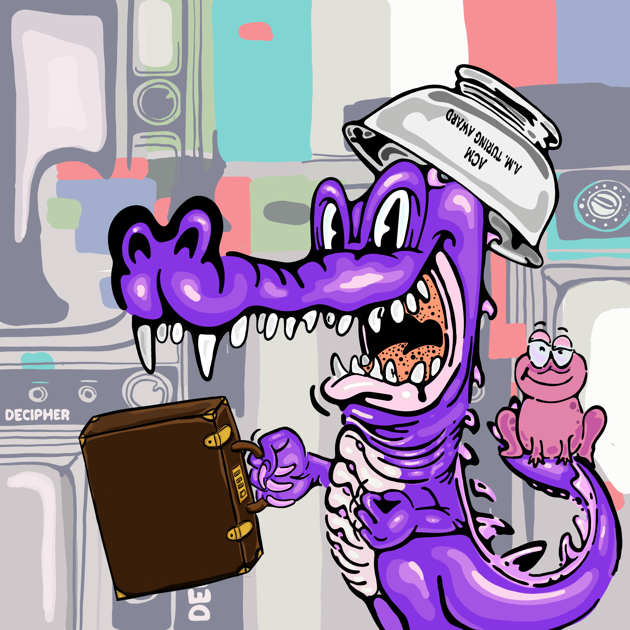 Algo Gator #744 NFT on Algorand