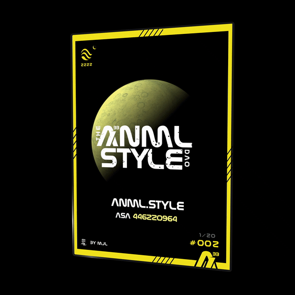 Anml Style Cover Card—ANML 002