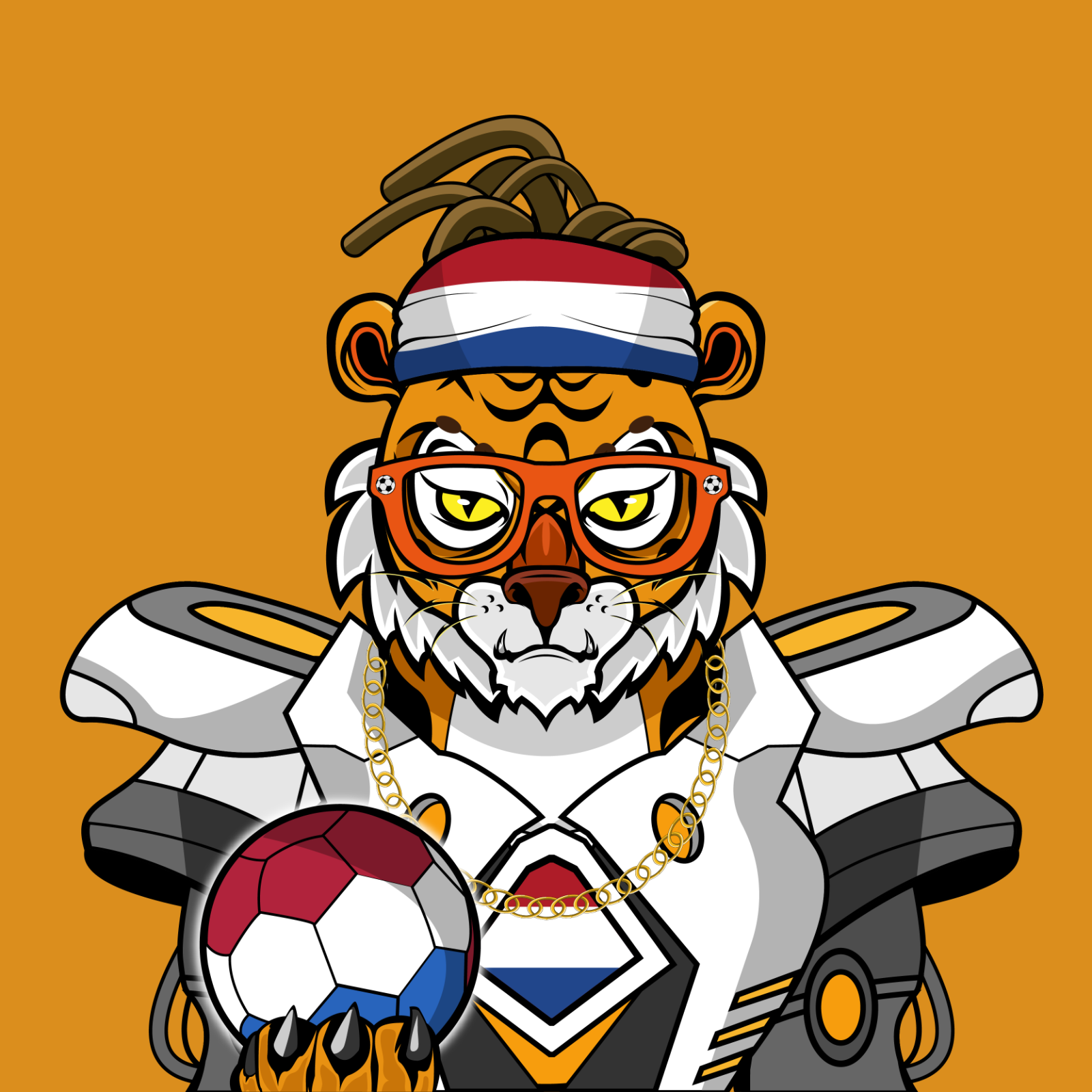 Football TigerChi #1045 NFT on Algorand