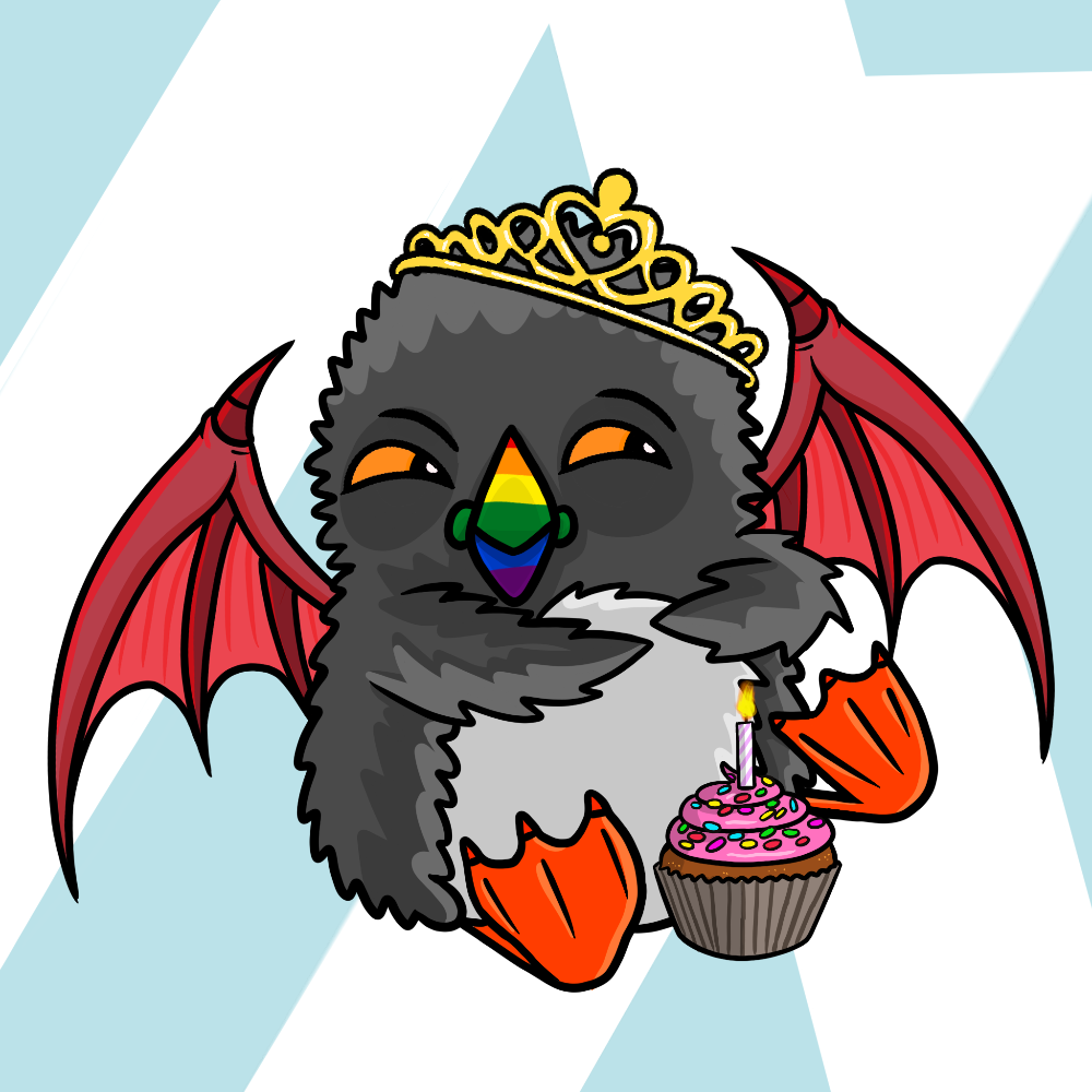 Poppin Baby Puffin #4 NFT on Algorand