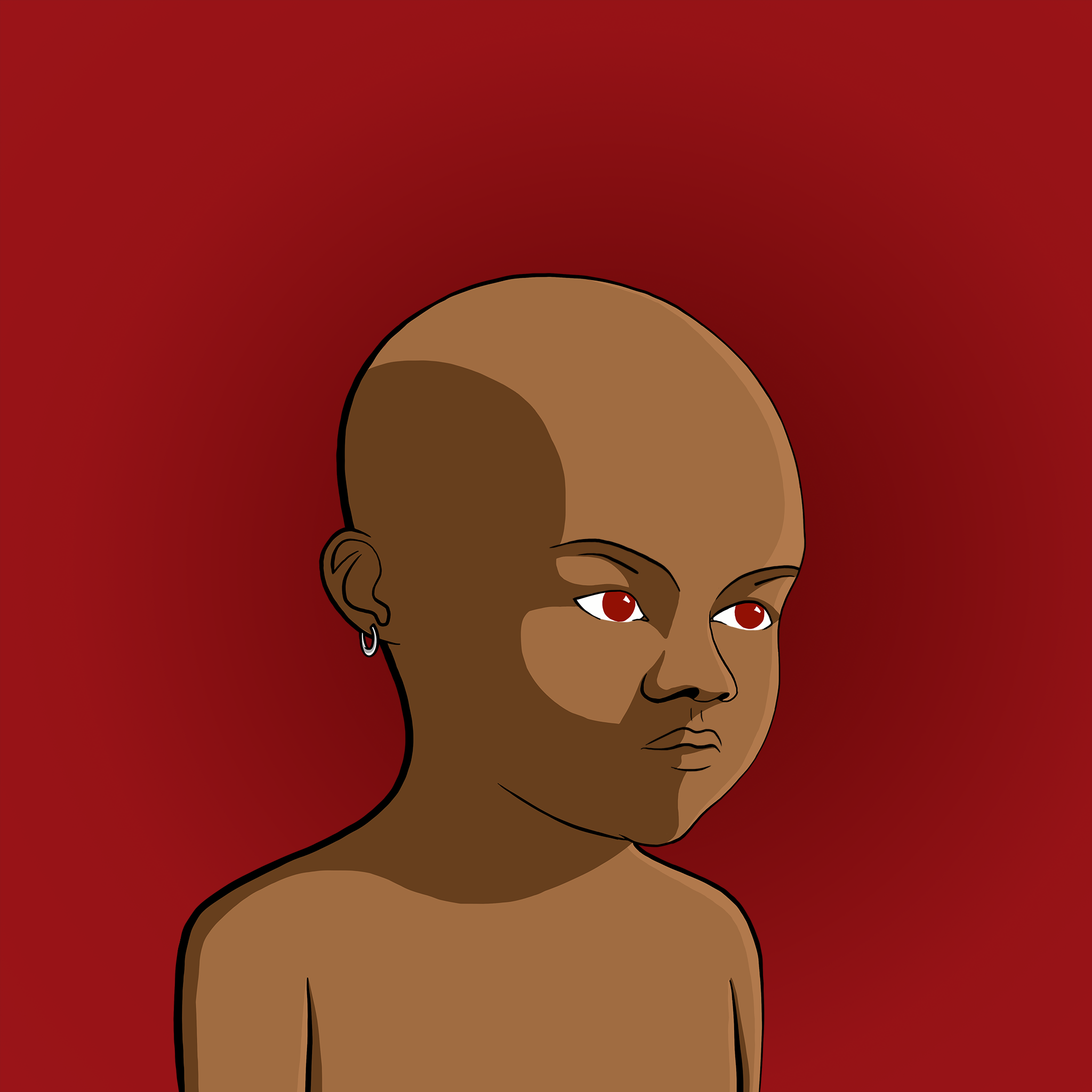 Bald Head #1248 NFT on Algorand