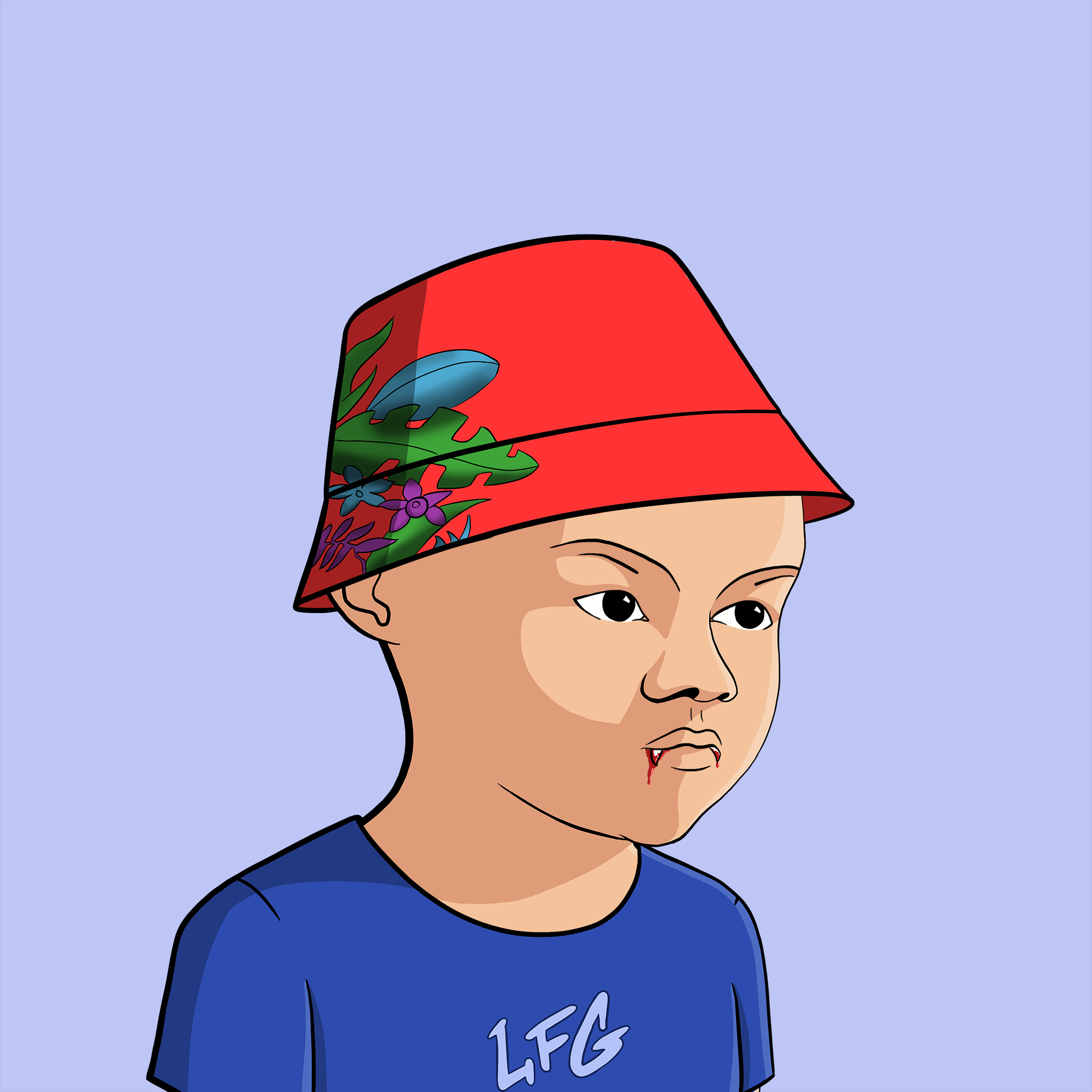 Bald Head #1250 NFT on Algorand