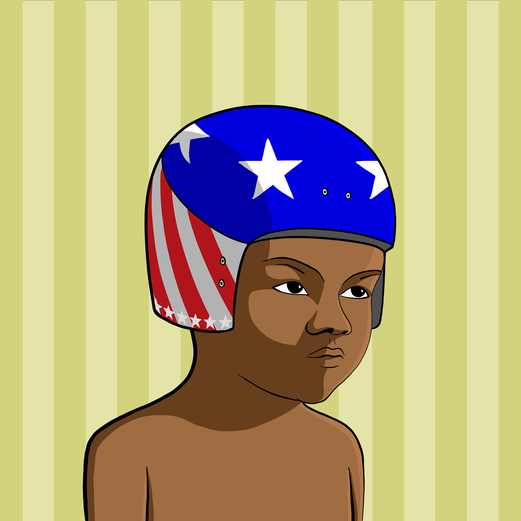 Bald Head #1258 NFT on Algorand